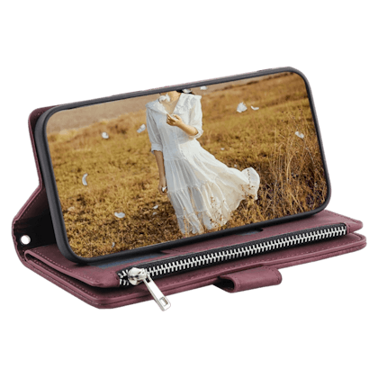 TwoTone Samsung Galaxy A54 Wallet Hoesje Rood