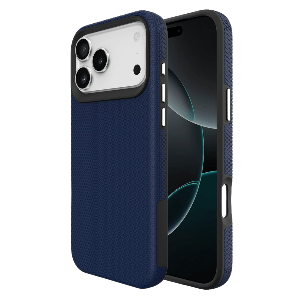 Mocaa Apple iPhone 17 Pro Rugged MagSafe Hoesje Blauw