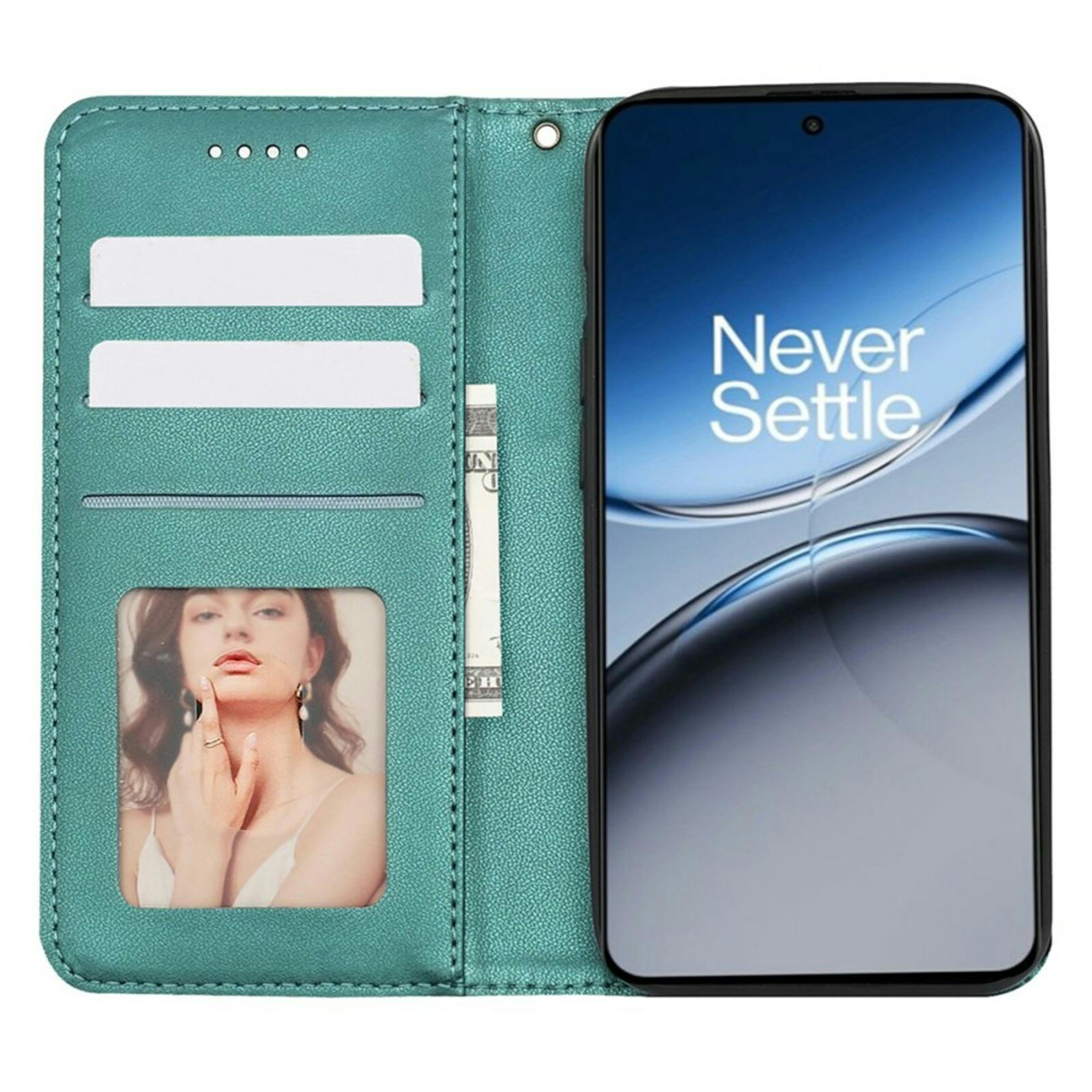 TwoTone OnePlus Nord 4 Slim Magnetic Bookcase Groen