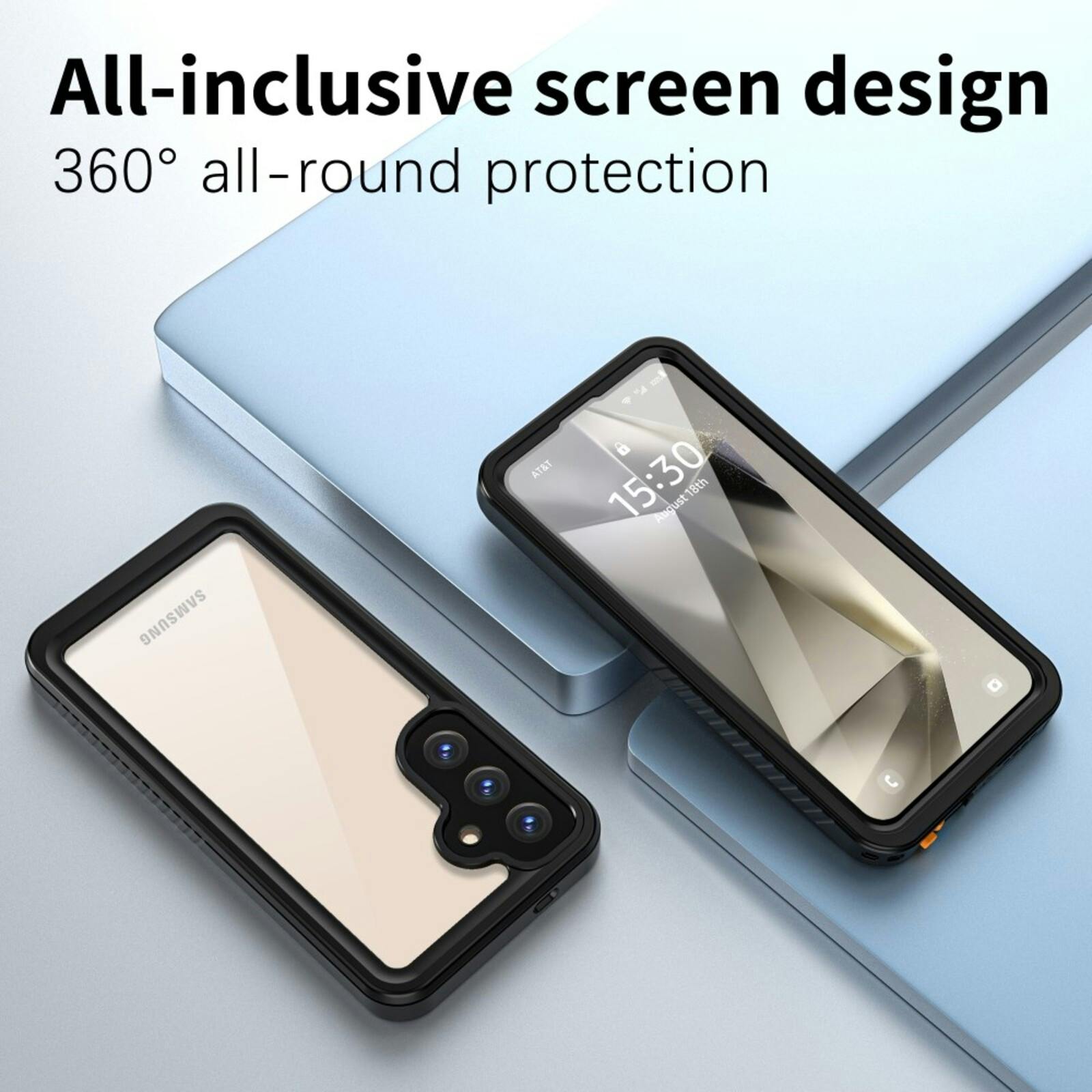 REDPEPPER Samsung S25 Plus FS Series Waterproof Case Zwart