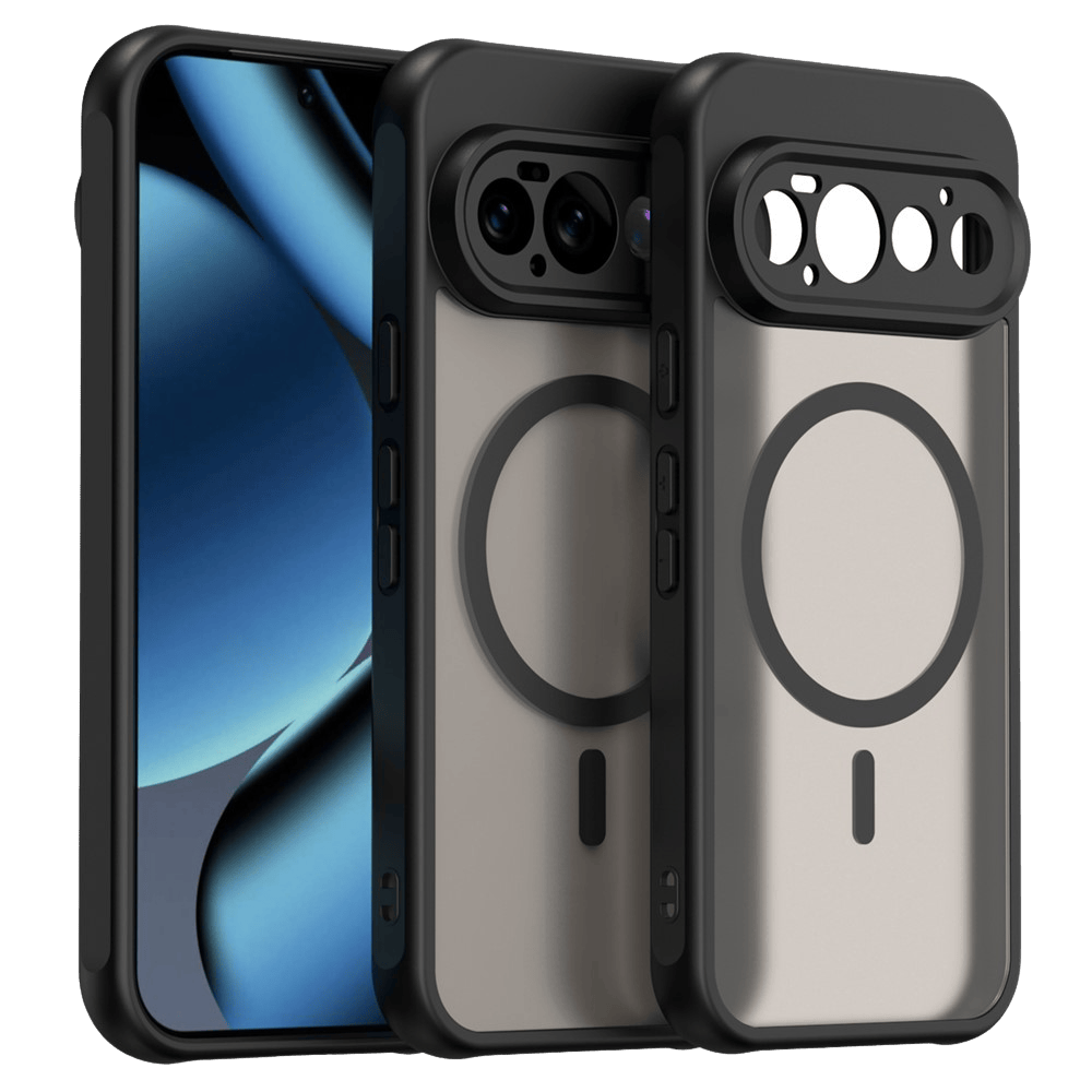 CaseBody Google Pixel 11 Pro MagSafe Mat Hoesje Zwart