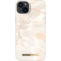 Ideal of Sweden iPhone 14 Plus Fashion Hoesje Rose Pearl Marble - Voorkant