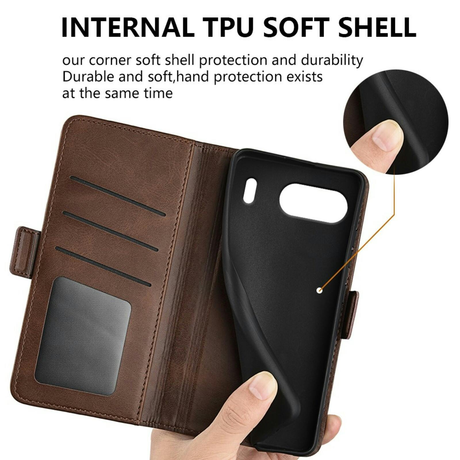 Comfycase OnePlus Nord 4 Bookcase Hoesje Bruin