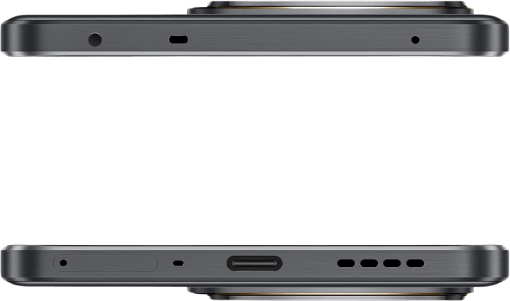 Realme GT 7T Zwart - Foto in studio