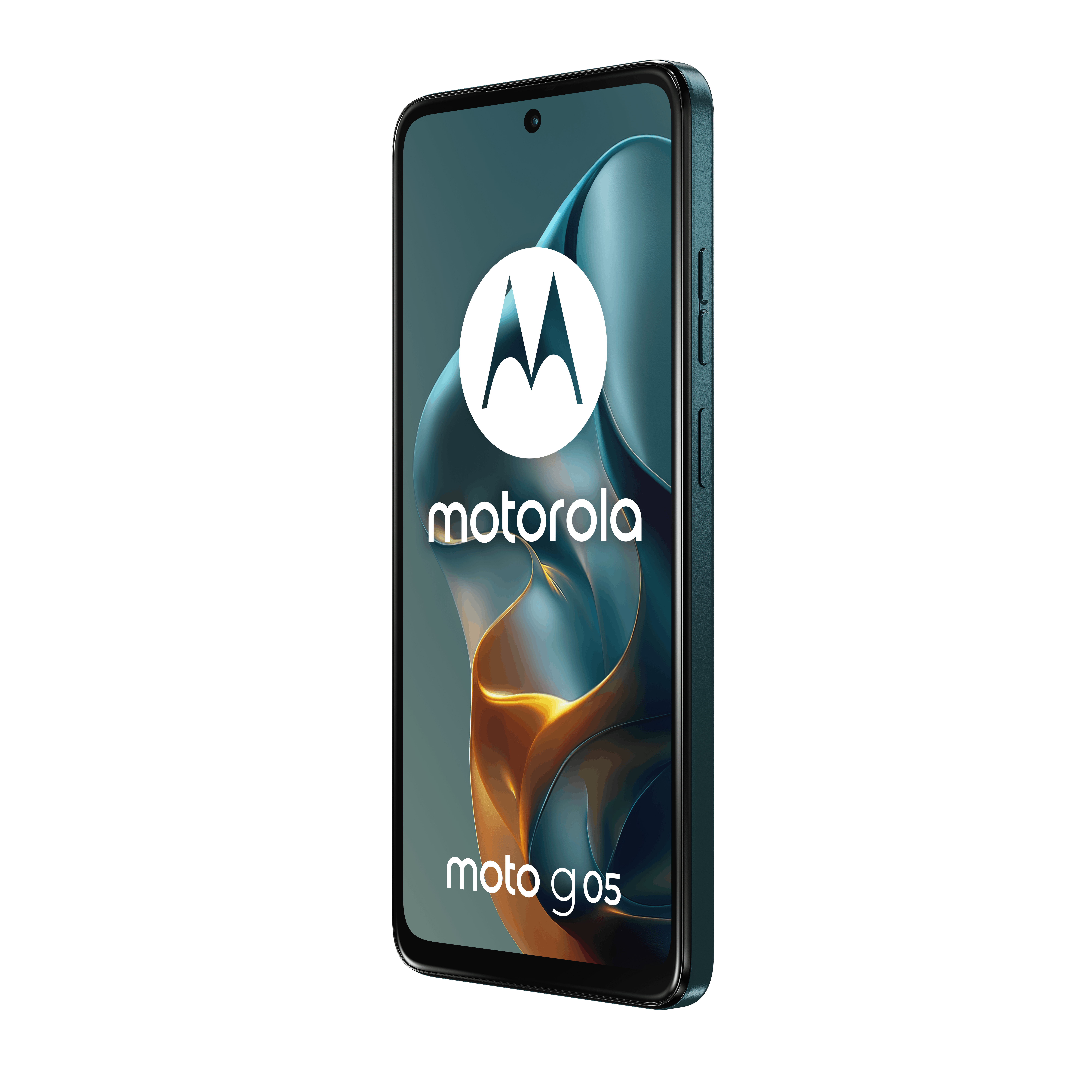 Motorola Moto G05 Forest Green - Aanzicht vanaf rechts