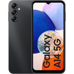 Mobiel.nl Samsung Galaxy A14 5G - Black - 64GB aanbieding