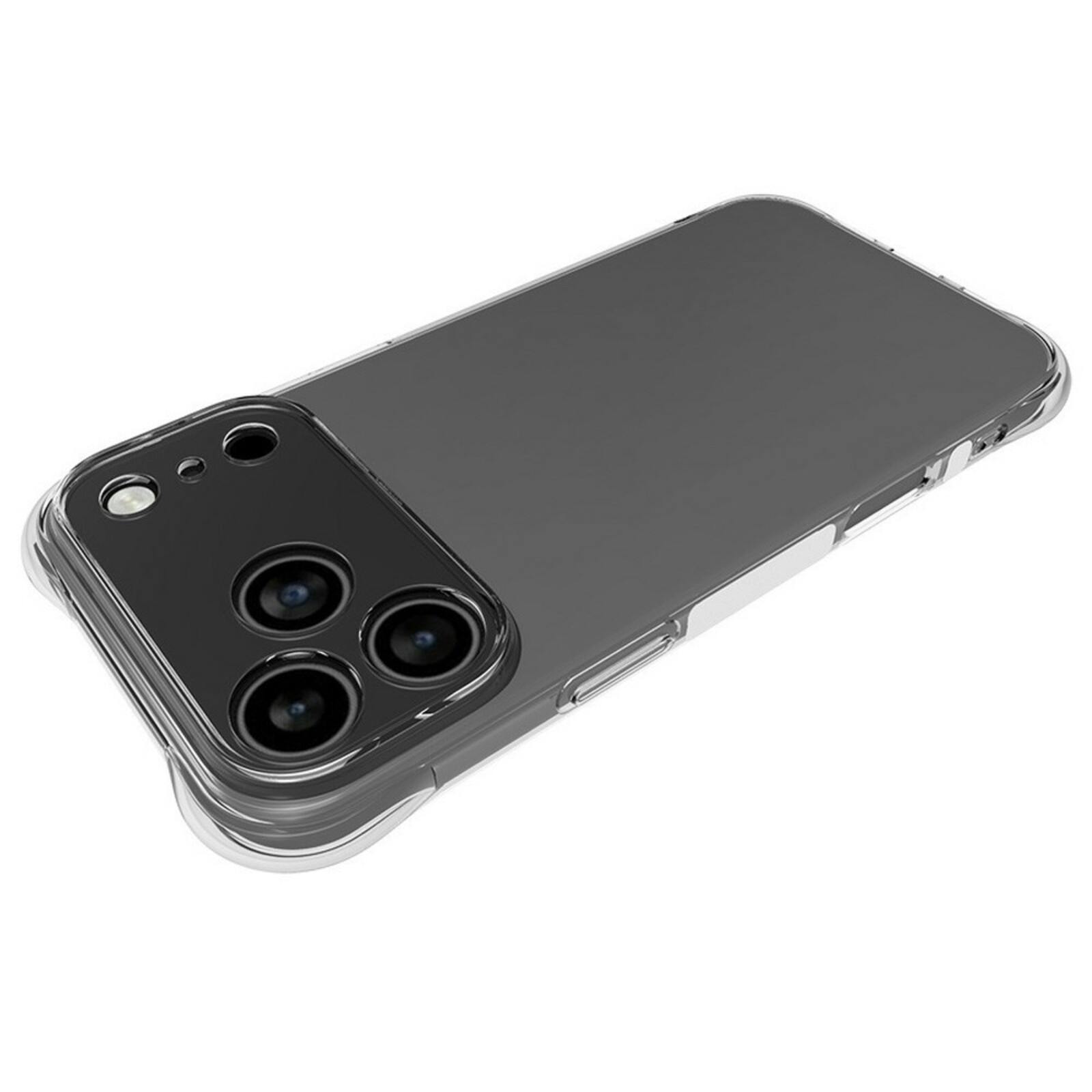 CaseBody Apple iPhone 17 Pro Max Shockproof Hoesje Transparant