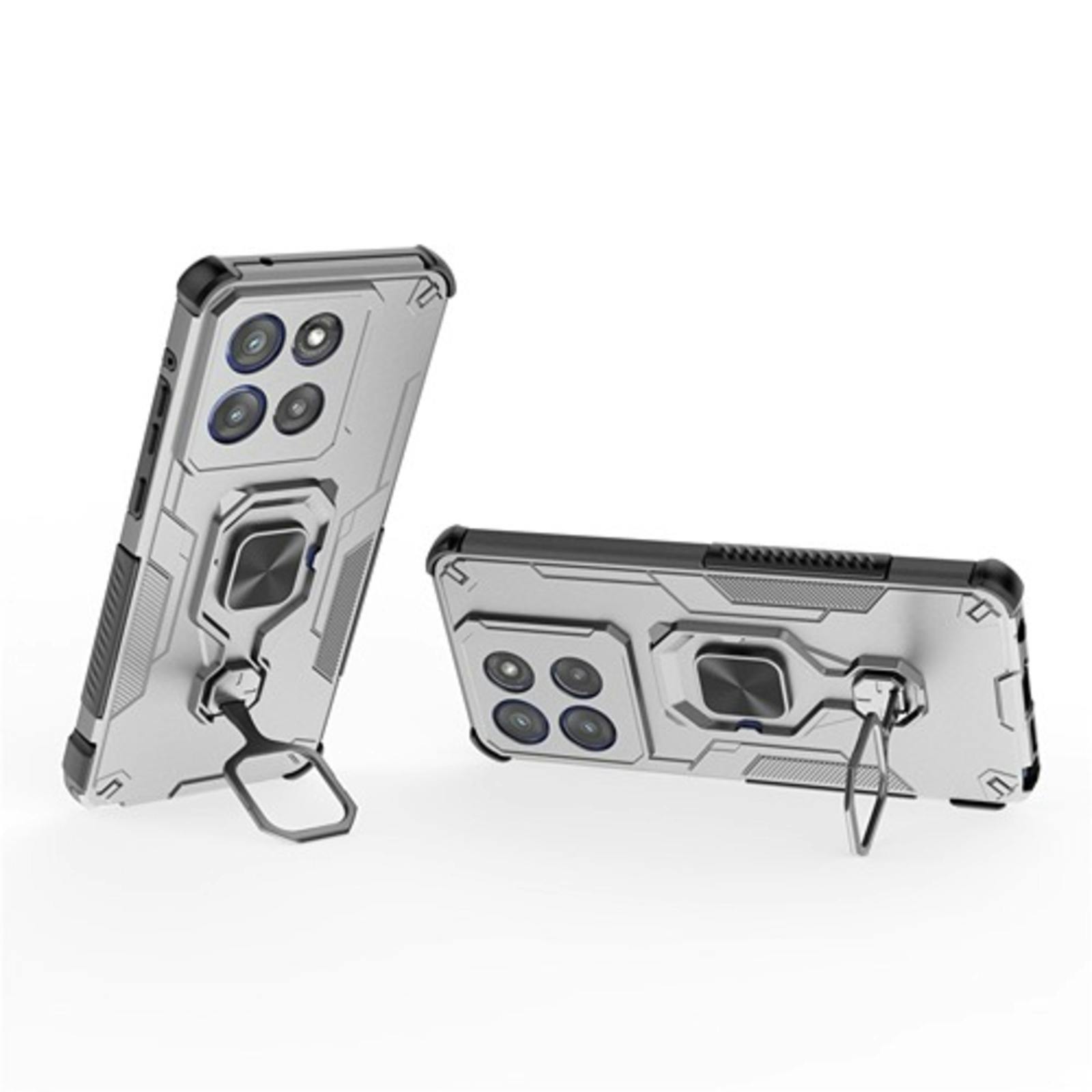 CaseBody Motorola Edge 60 Pro Shield Case Grijs