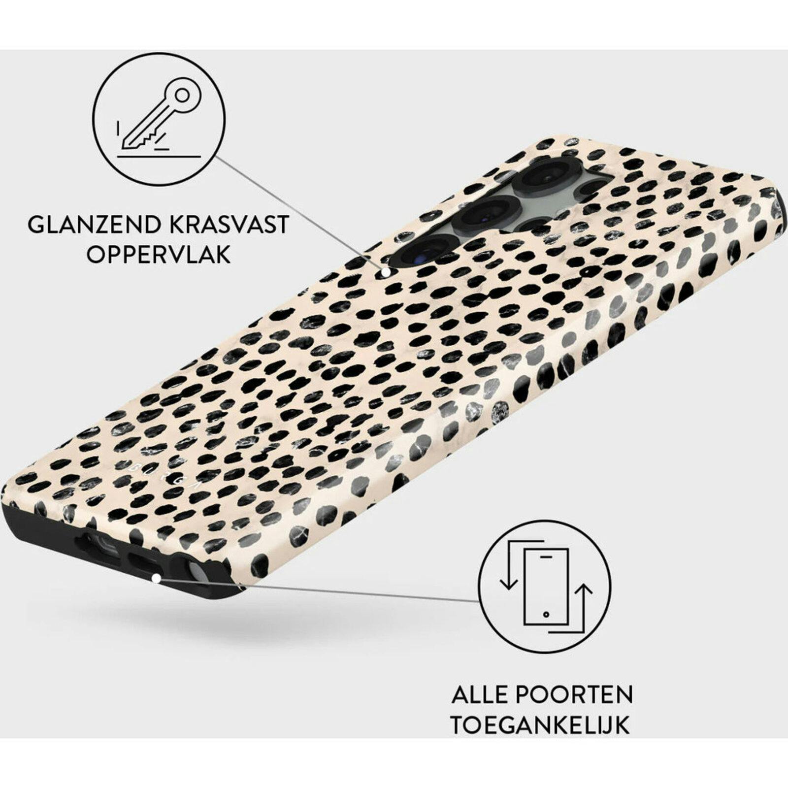 Burga Samsung Galaxy S25 Ultra Fashion Hoesje Almond Latte