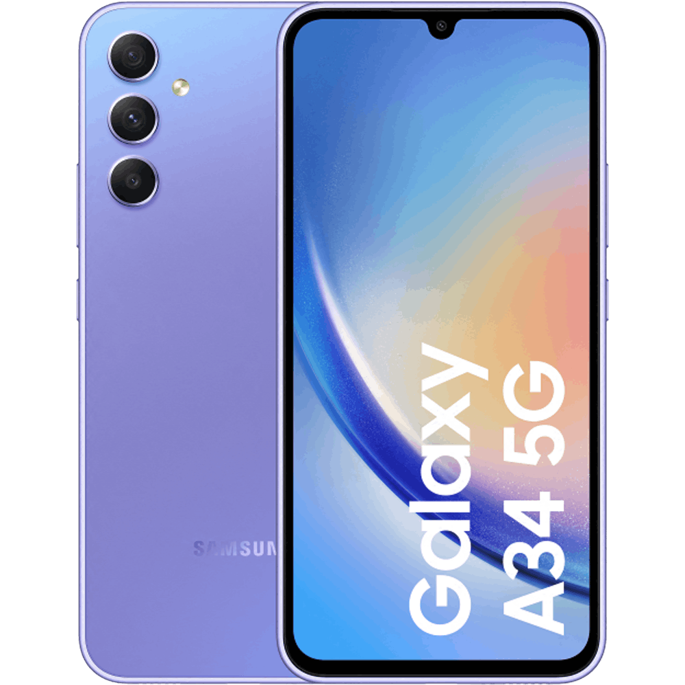 Samsung Galaxy A34 paars