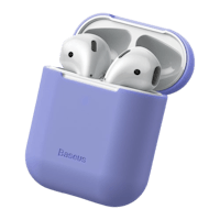 Baseus HiSafety 0.8mm AirPods 1/2 Hoesje Paars
