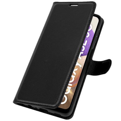 Mocaa Samsung Galaxy A32 portemonnee hoesje pasjes Zwart