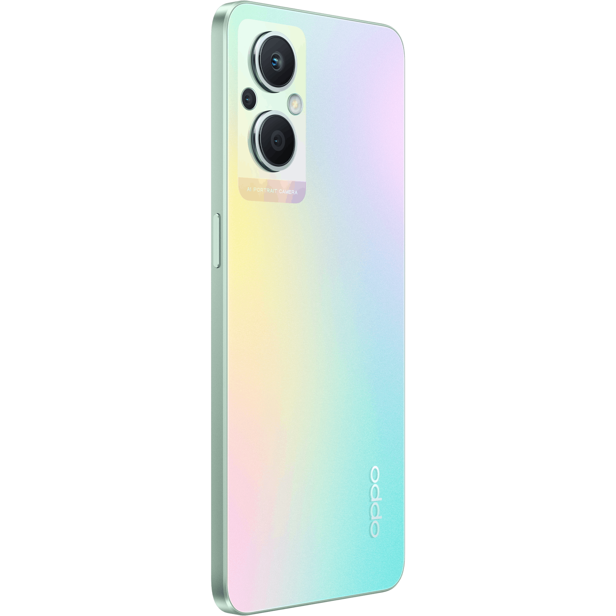 OPPO Reno8 Lite Rainbow - Aanzicht vanaf rechts