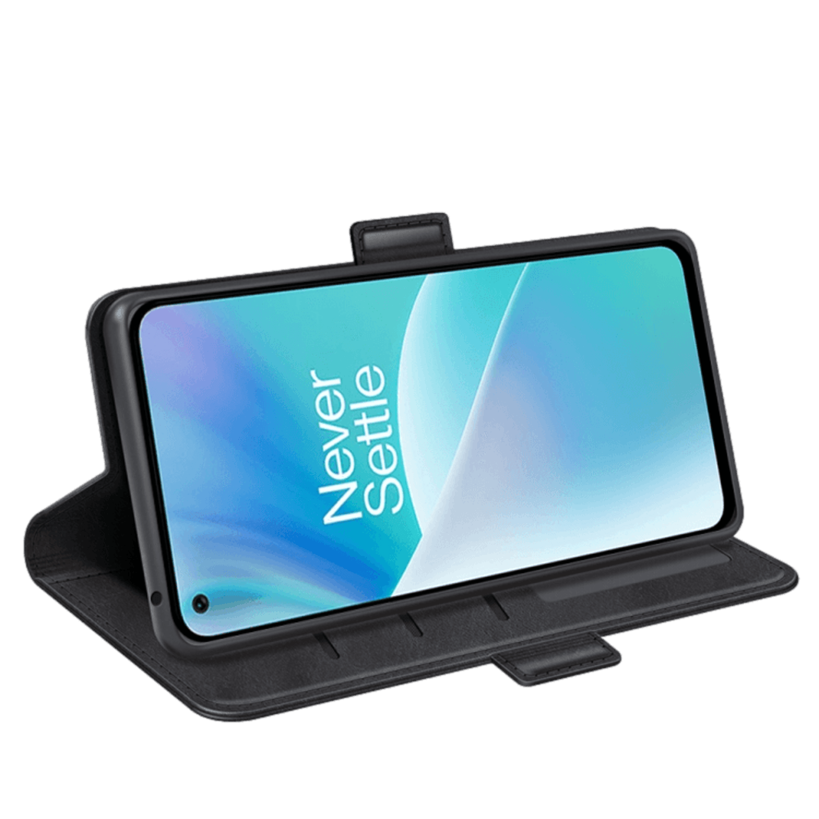 Comfycase OnePlus Nord 2T Bookcase Beschermhoesje Zwart