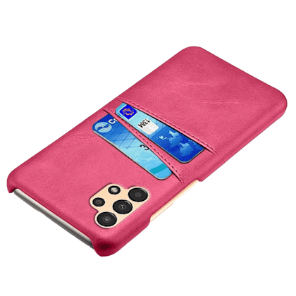 Comfycase Samsung Galaxy A13 card case hoesje met pasruimte Roze