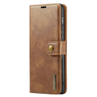 DG.MING OnePlus 11 Lederen 2-in-1 Wallet Hoesje Bruin