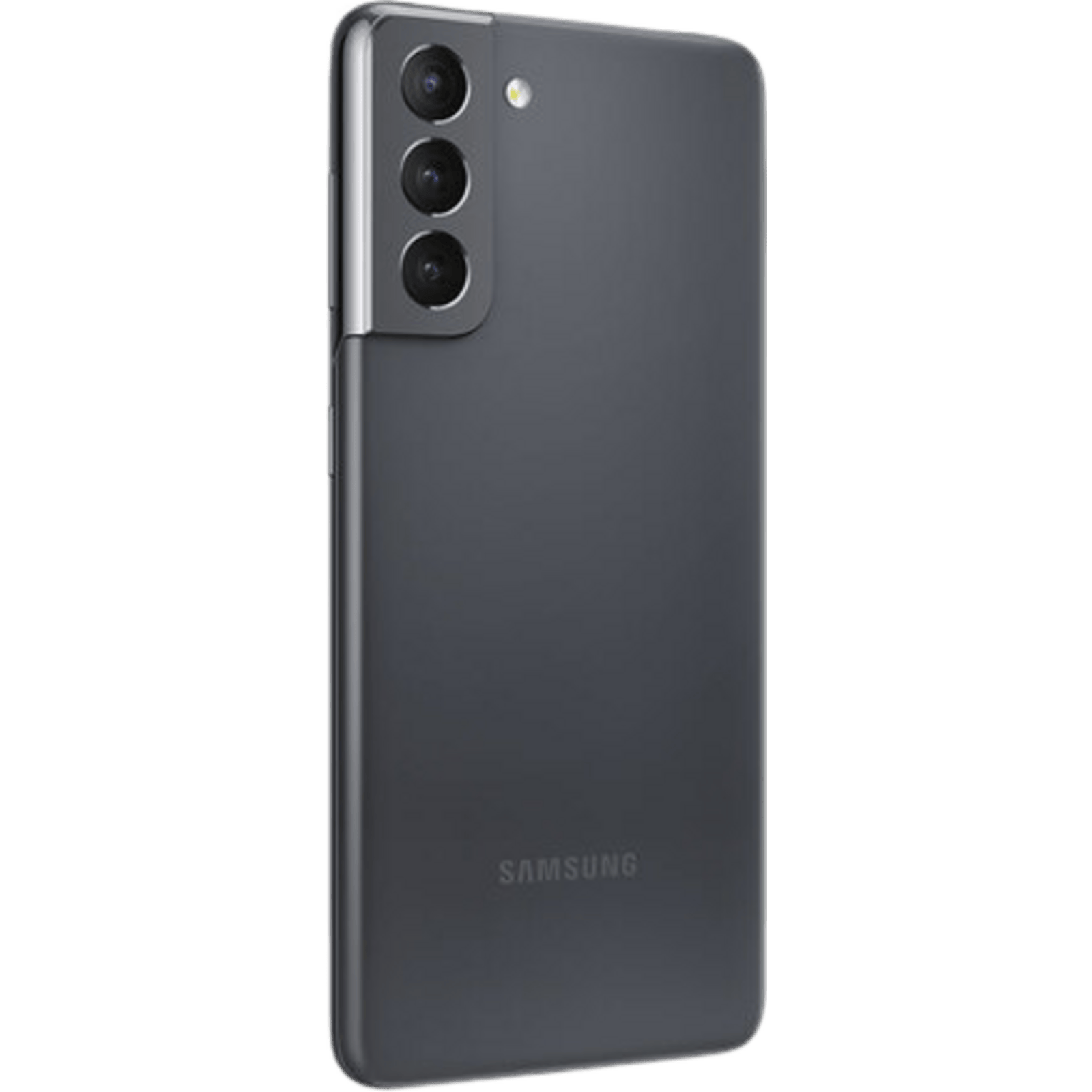 Samsung Galaxy S21 5G (Refurbished) Zwart - Aanzicht vanaf links