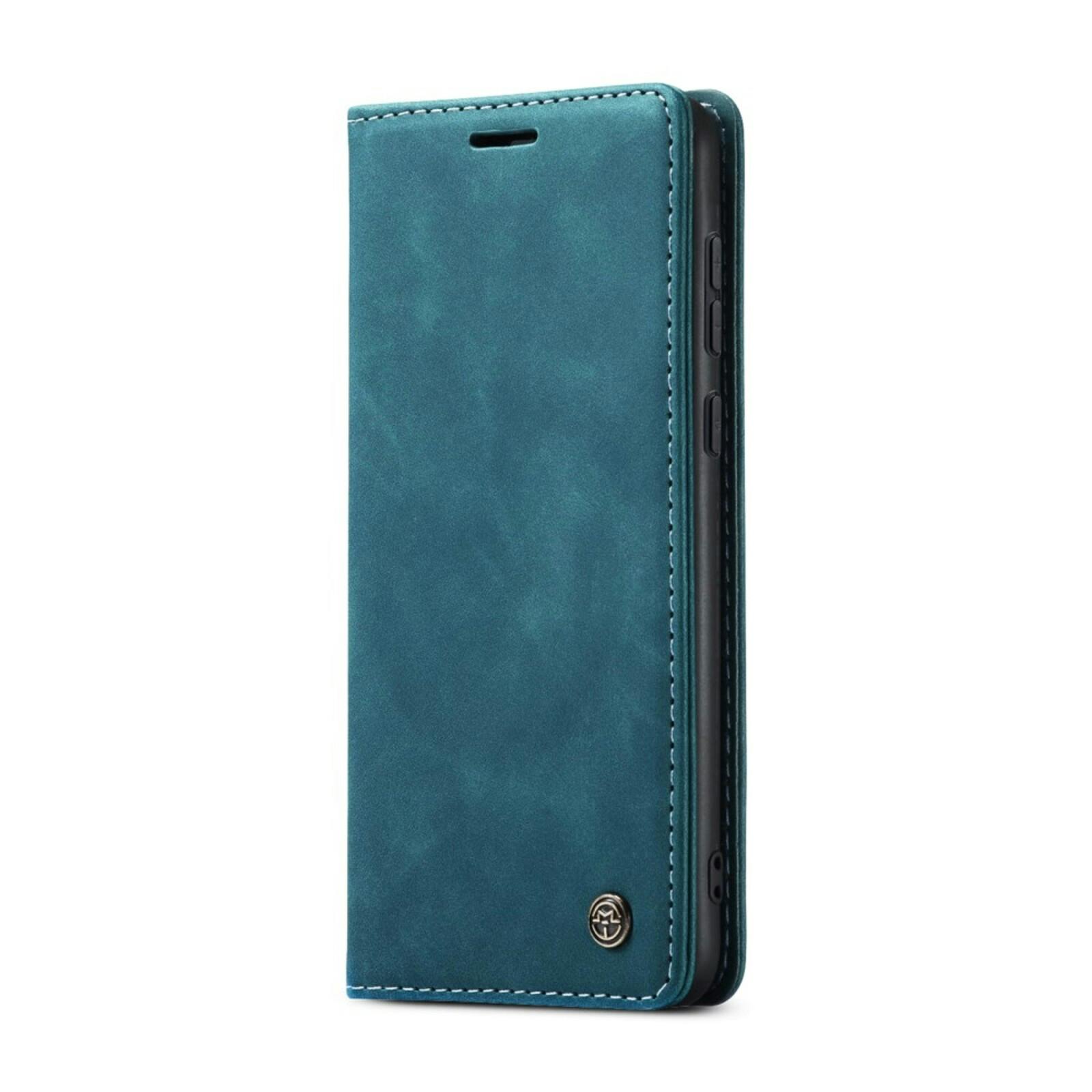 Caseme Samsung Galaxy A56 Business Bookcase Hoesje Blauw