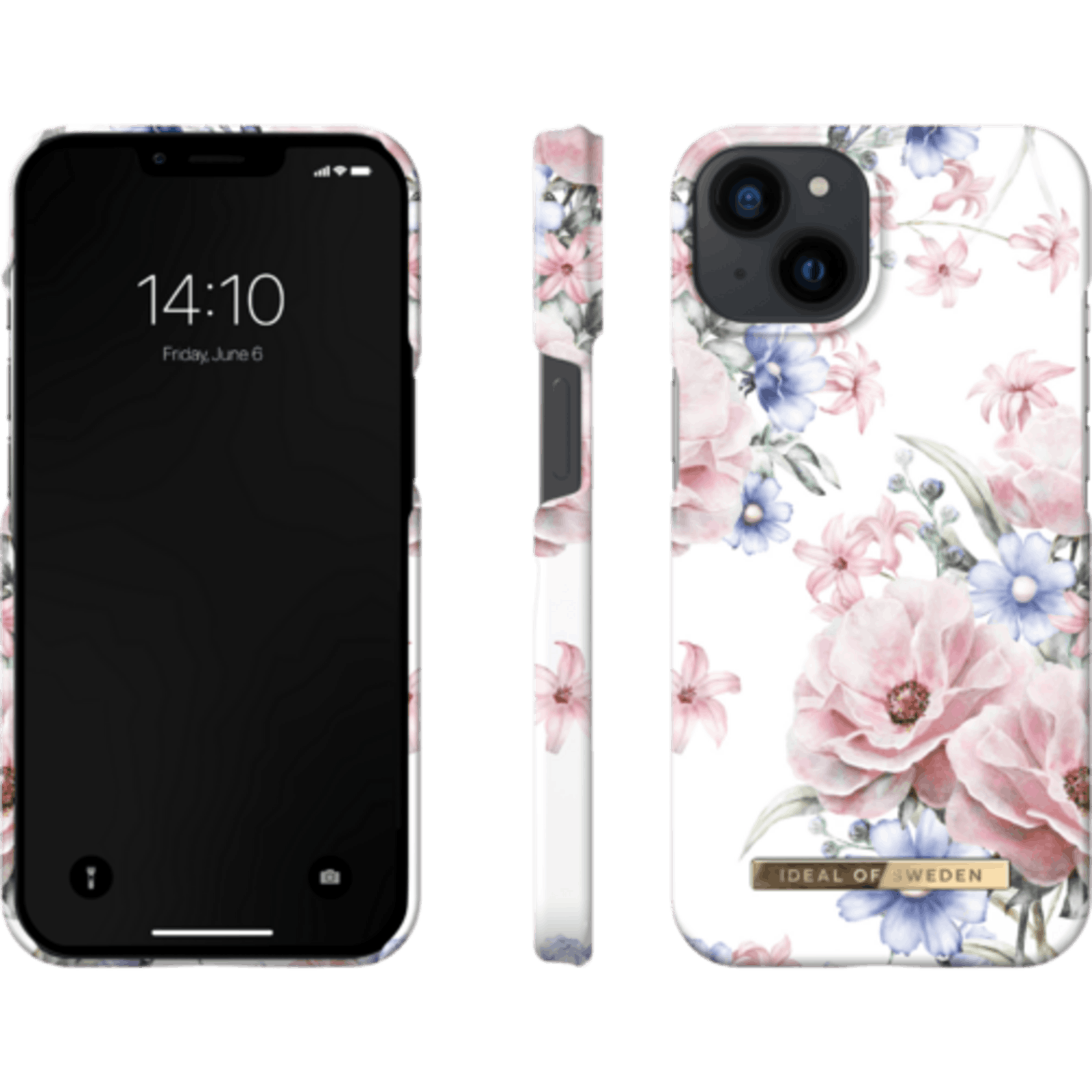 Ideal of Sweden iPhone 14 Plus Fashion Hoesje Floral Romance - Voorkant