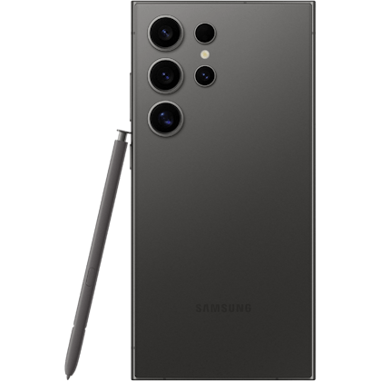 Samsung Galaxy S24 Ultra Titanium Black - Achterkant