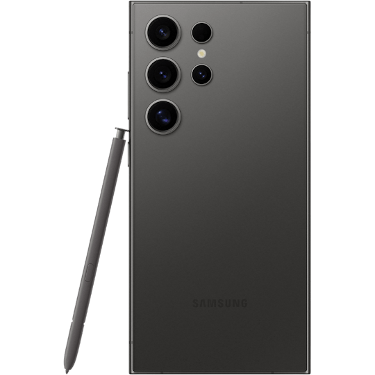 Samsung Galaxy S24 Ultra Titanium Black - Achterkant