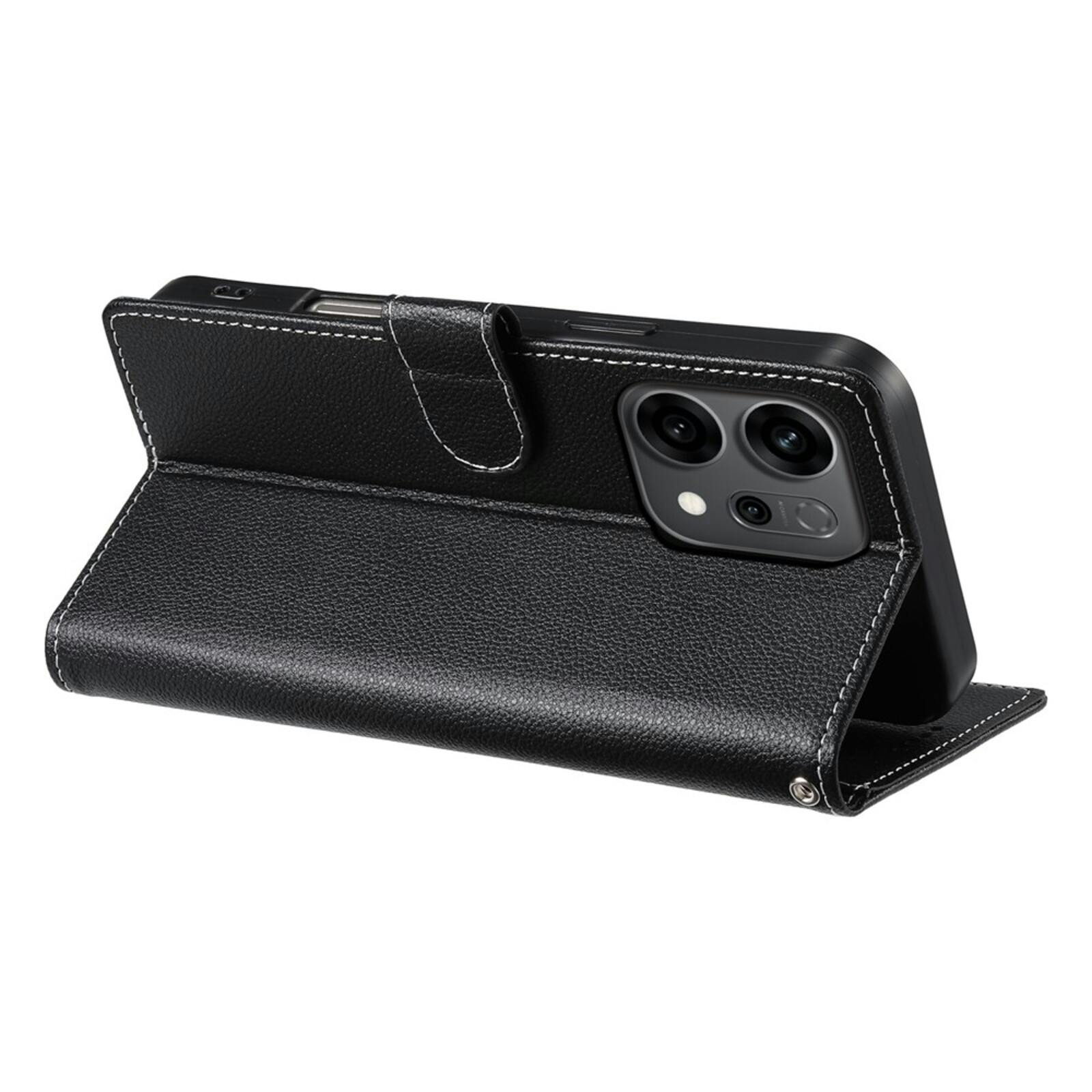 Mocaa Oppo Reno14 F 5G Slim-Fit Bookcase Zwart