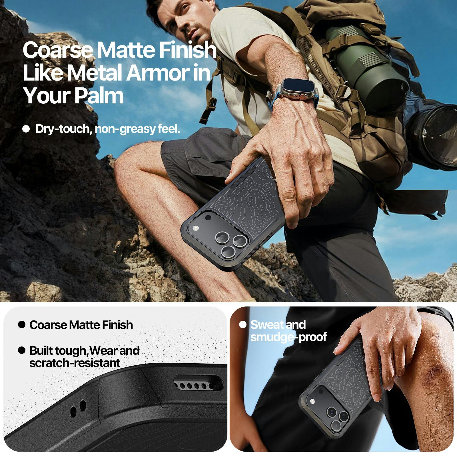 DUX DUCIS Apple iPhone 17 Pro SHLD Series Extreme Protector Case Zwart