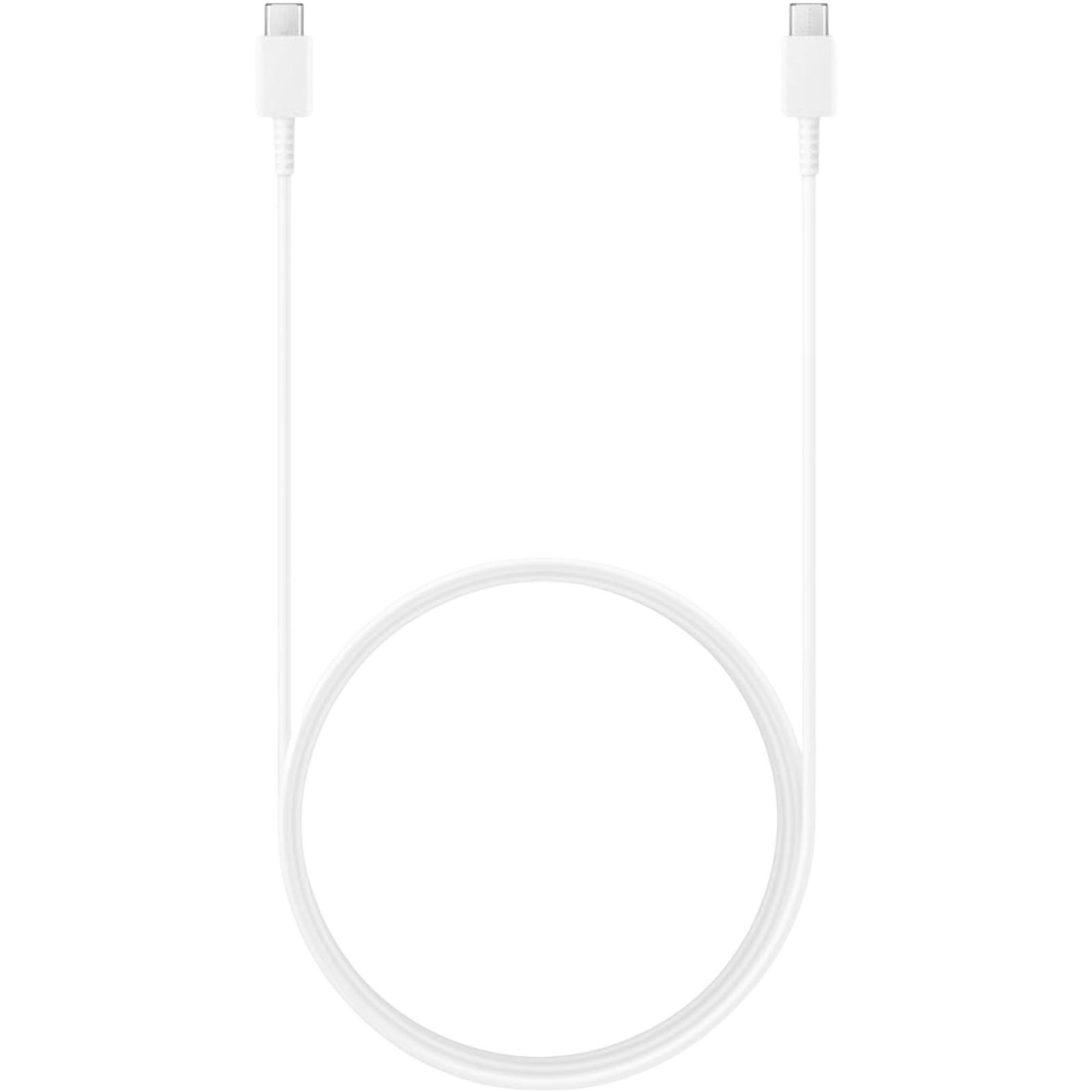 Samsung 1.8m USB-C naar USB-C Kabel 3A Wit - Voorkant