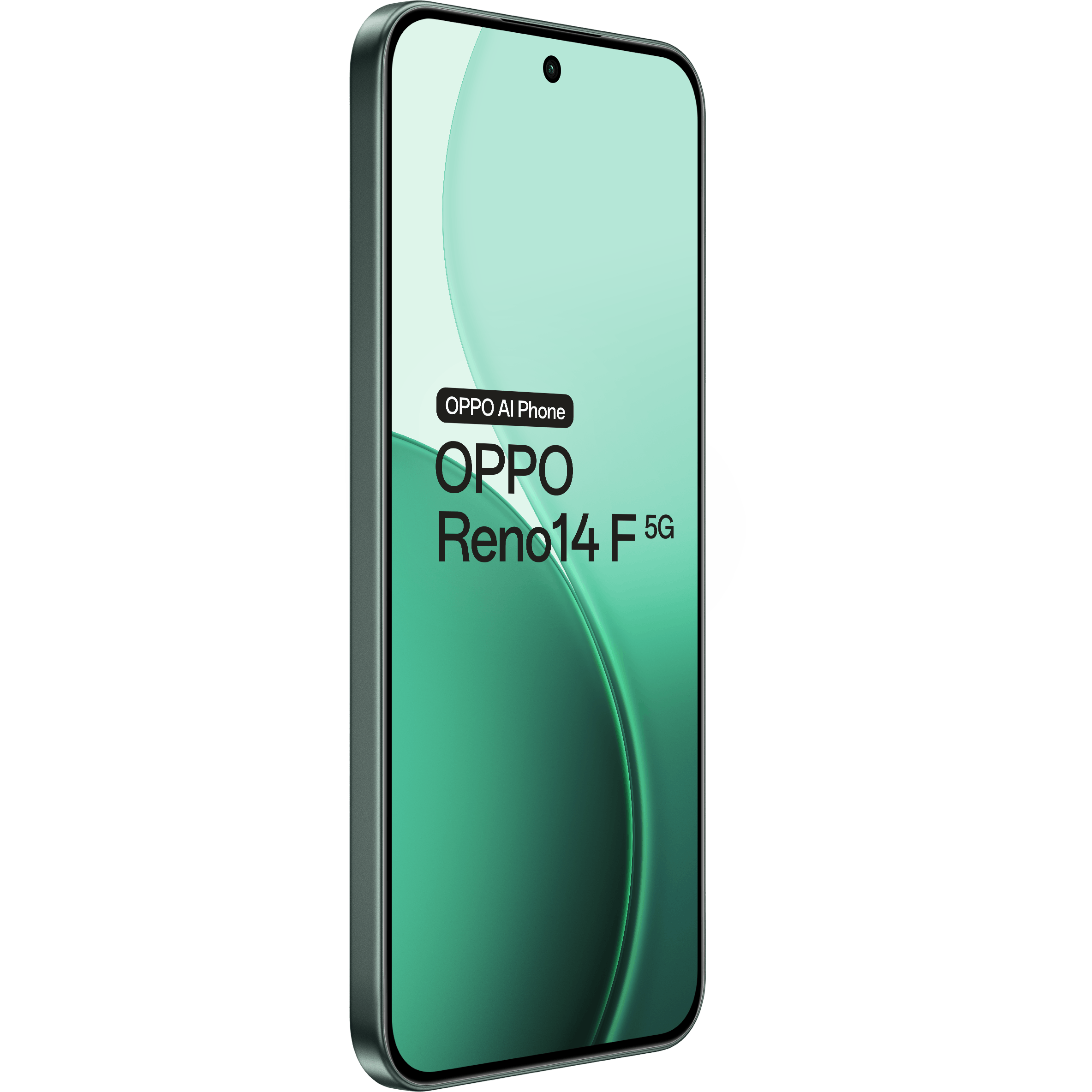 OPPO Reno14 F 5G - Aanzicht vanaf links