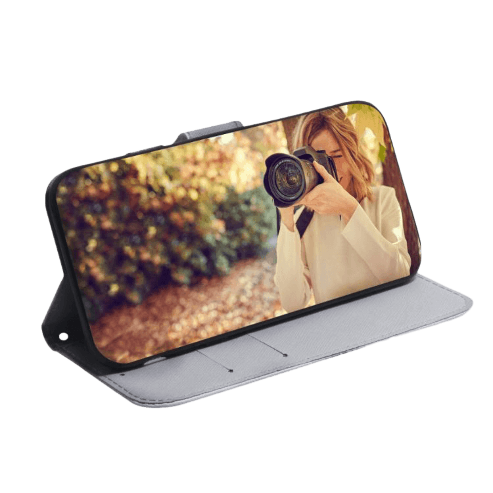 Comfycase Huawei P40 Lite bookcase hoesje van gogh's bloesem Blauw