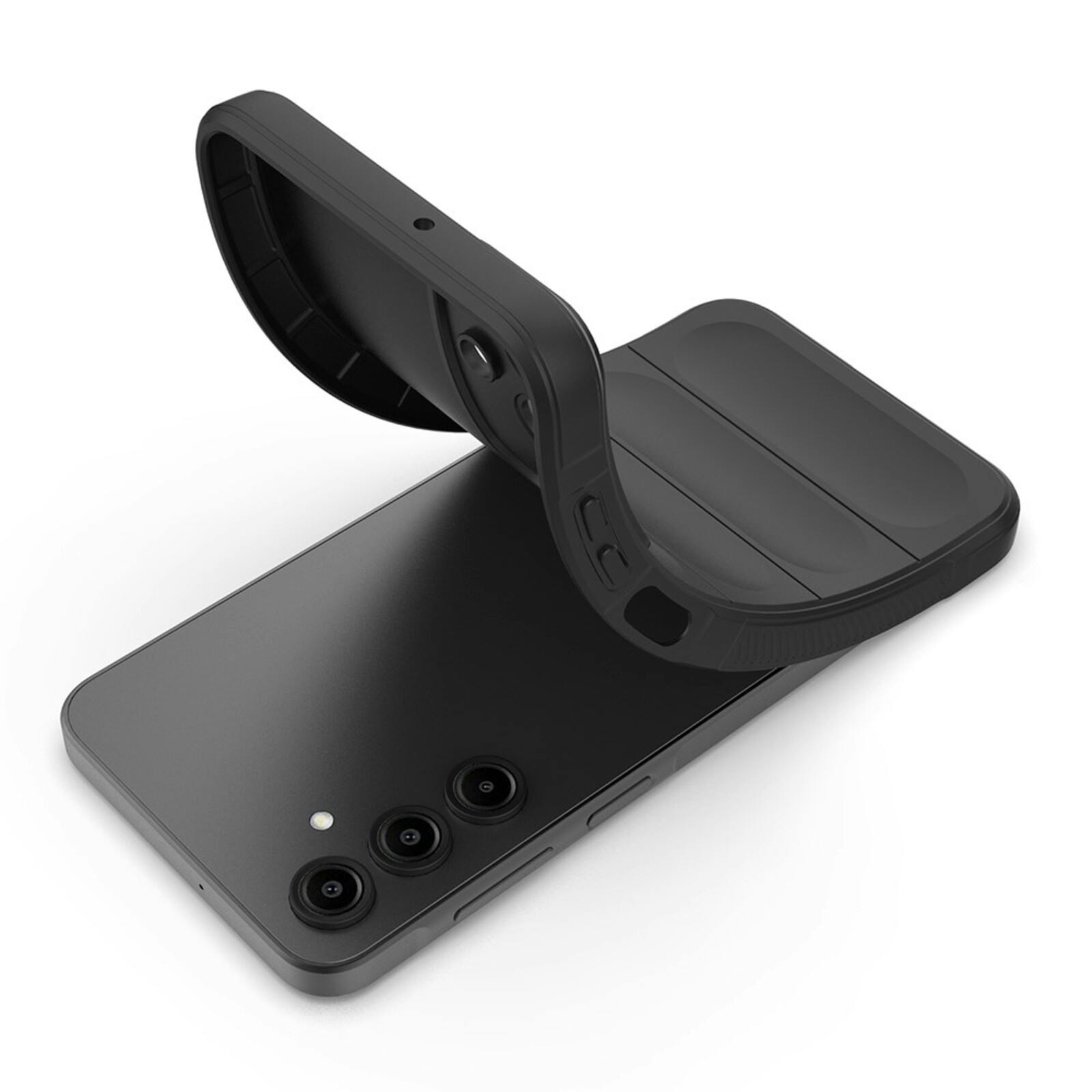 Comfycase Samsung Galaxy A56 Cushion Case Zwart