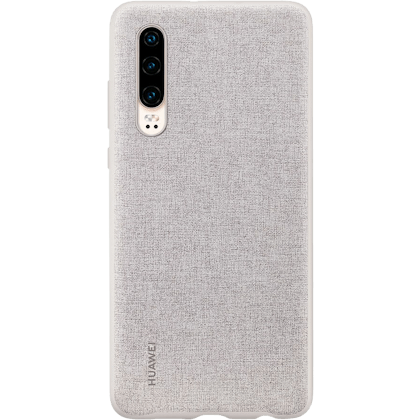 Huawei P30 PU Case Elegant Grey