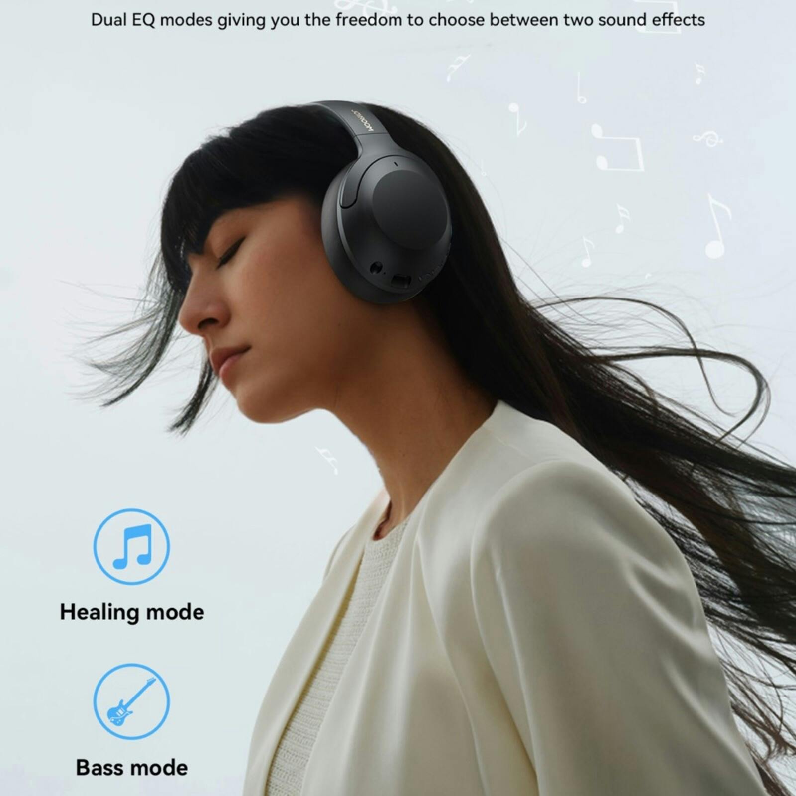 Joyroom ANC Wireless Headphones Zwart