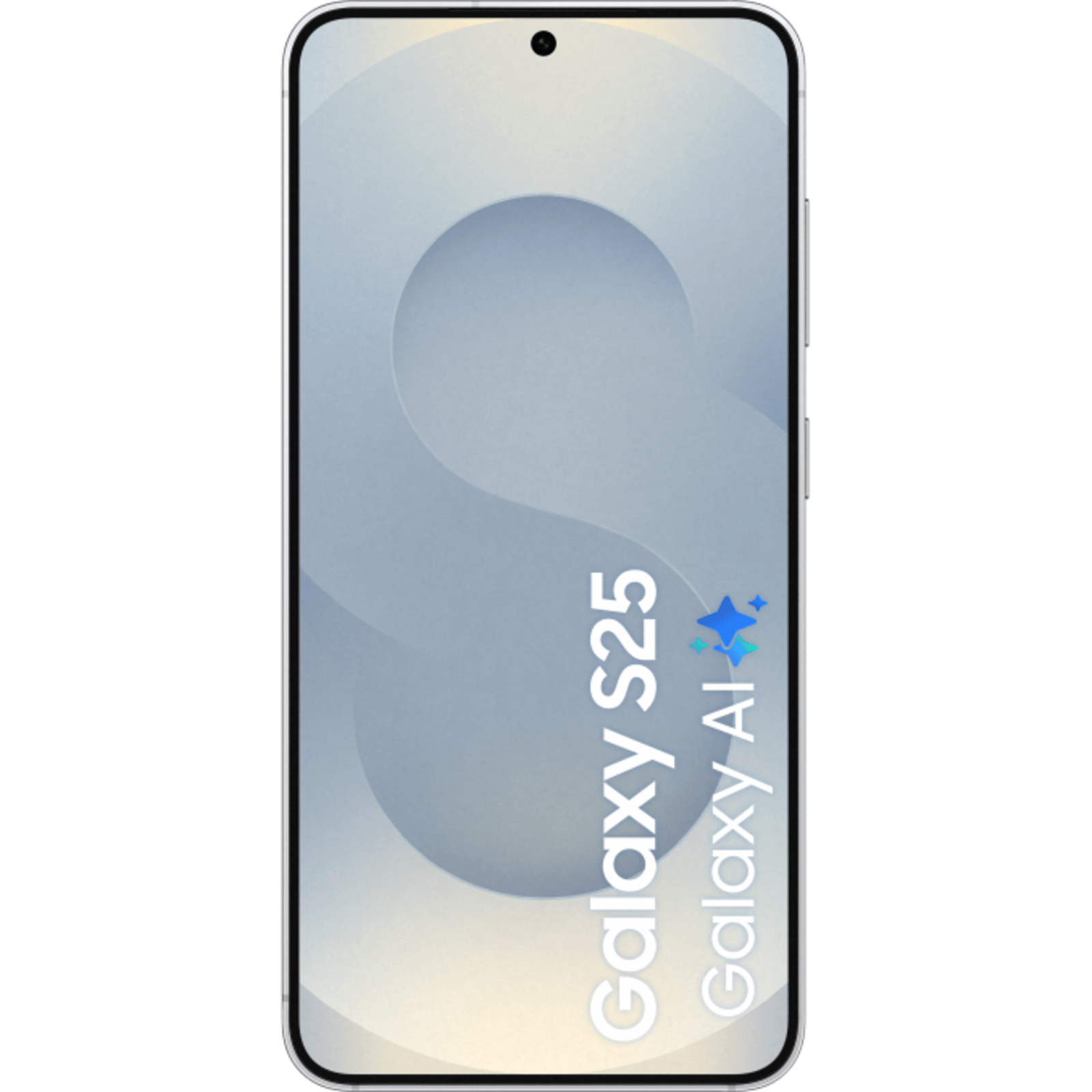 Samsung Galaxy S25 Silver Shadow - Voorkant