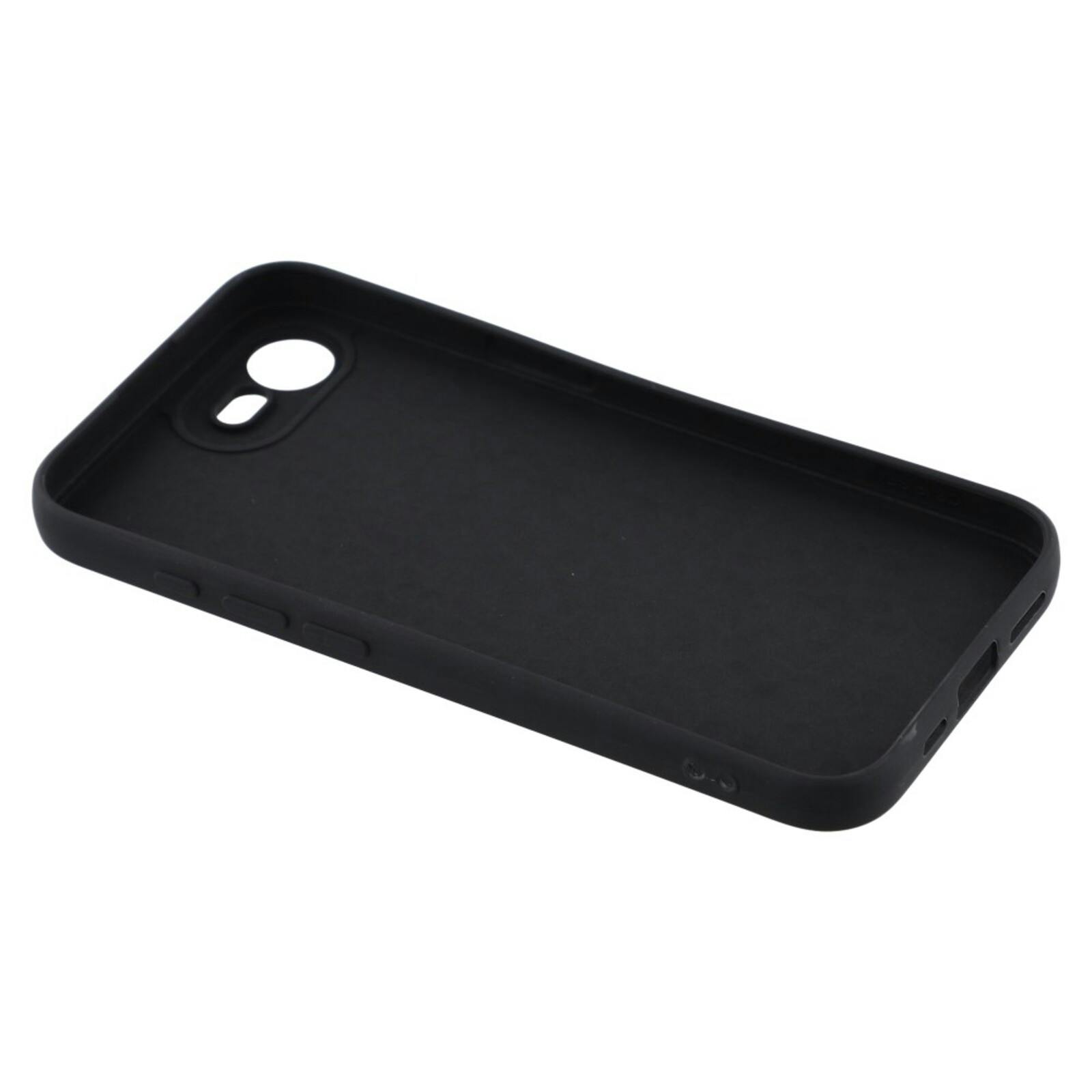 Mocaa Apple iPhone 16e Hoesje Zwart