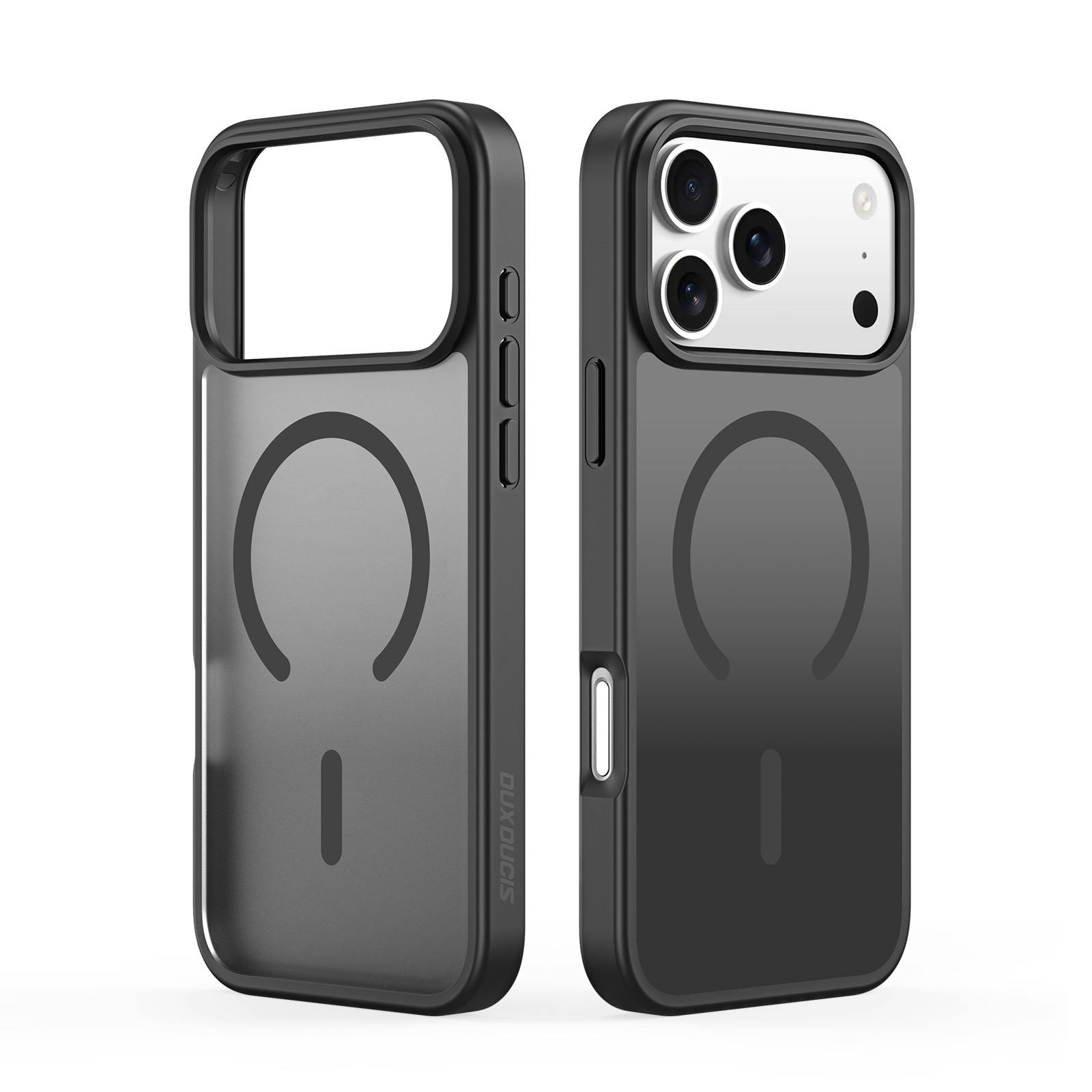 DUX DUCIS iPhone 17 Pro Max / 18 Pro Max Mat MagSafe Hoesje Zwart