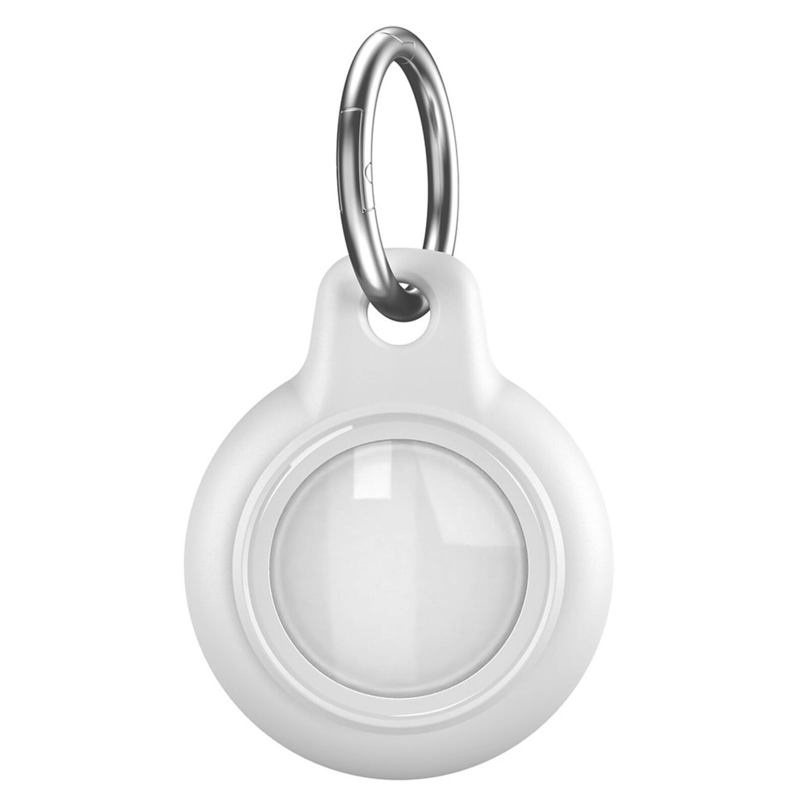 CaseBody AirTag Hardcase Sleutelhanger Wit