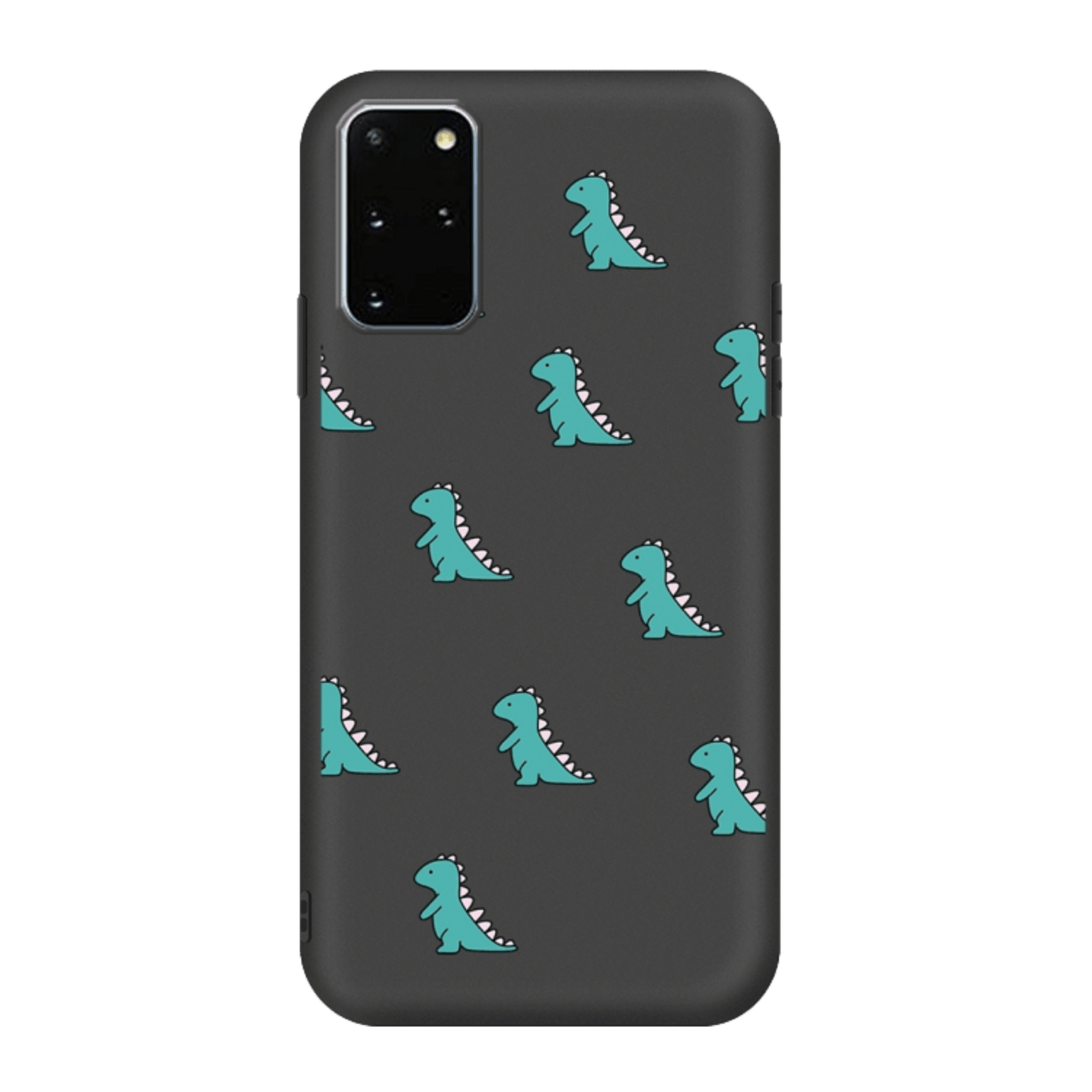 Mocaa Samsung Galaxy S20 Plus Dino Case Zwart