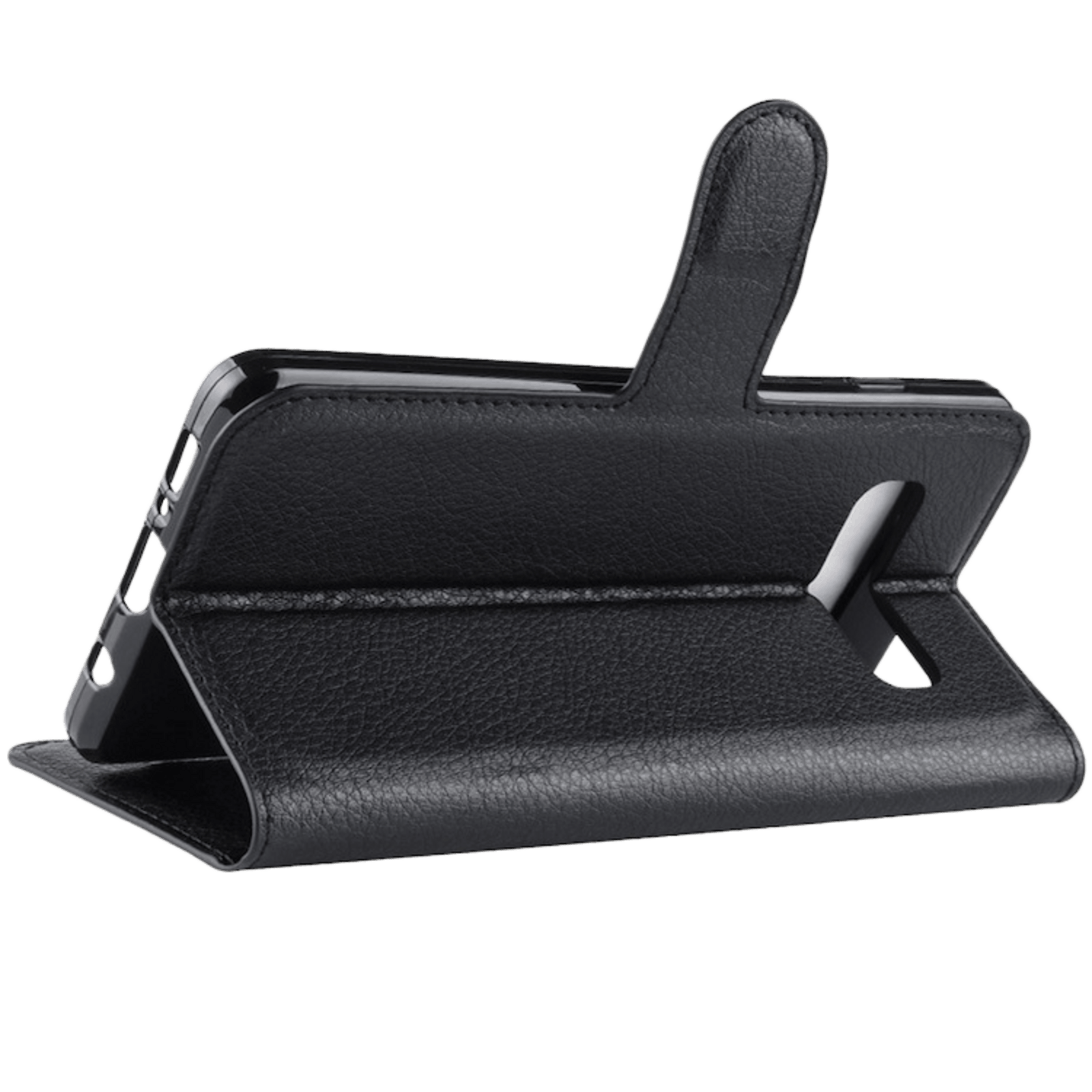 Mocaa Samsung Galaxy S10 Plus Portemonnee Hoesje Pasjes Zwart