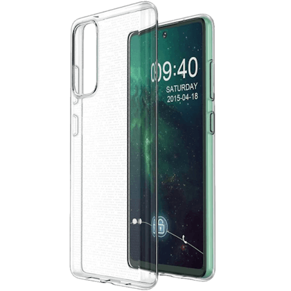 CaseBody Samsung Galaxy S20 FE Schok- en Valbestendig Beschermhoesje Transparant