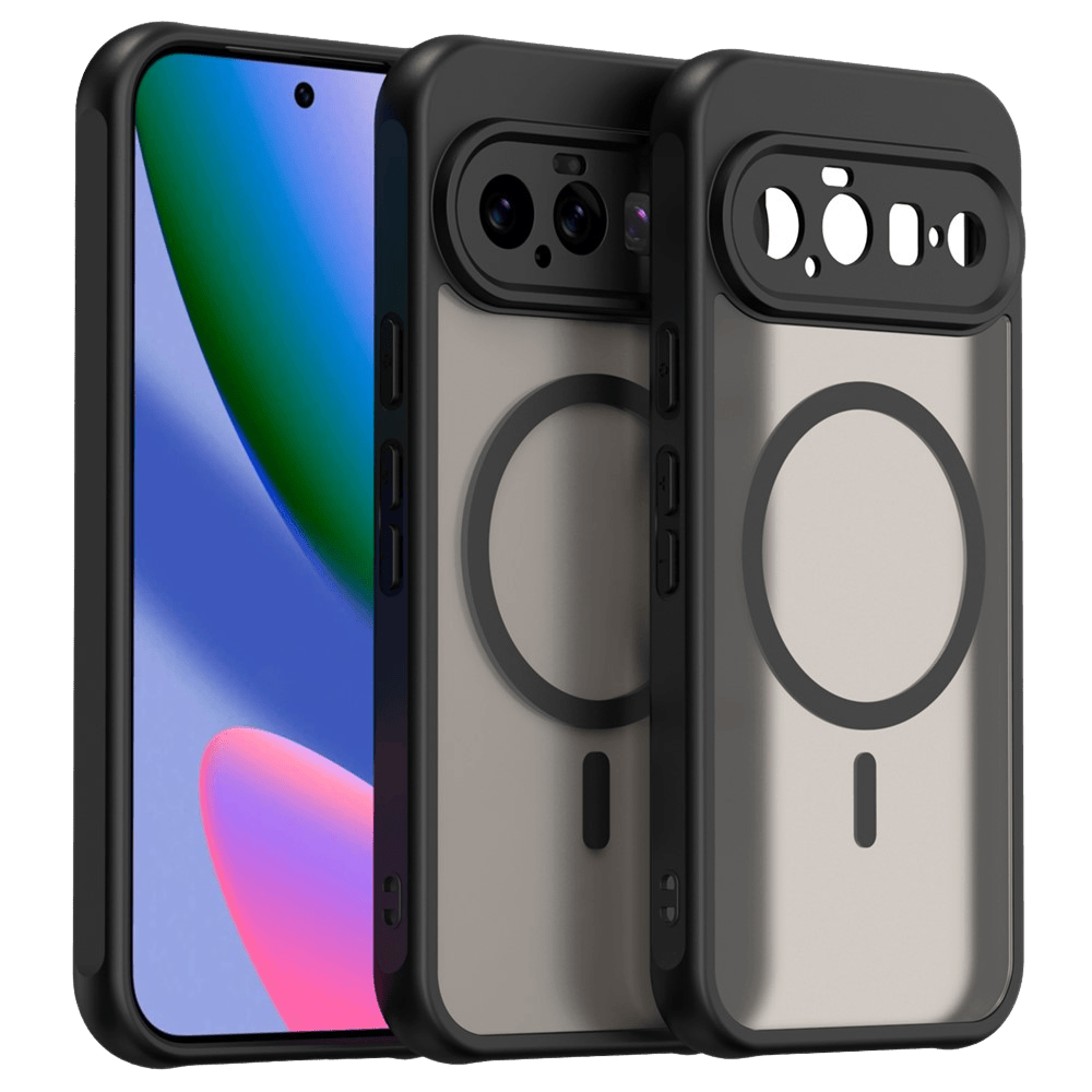 CaseBody Google Pixel 11 Pro XL MagSafe Mat Hoesje Zwart