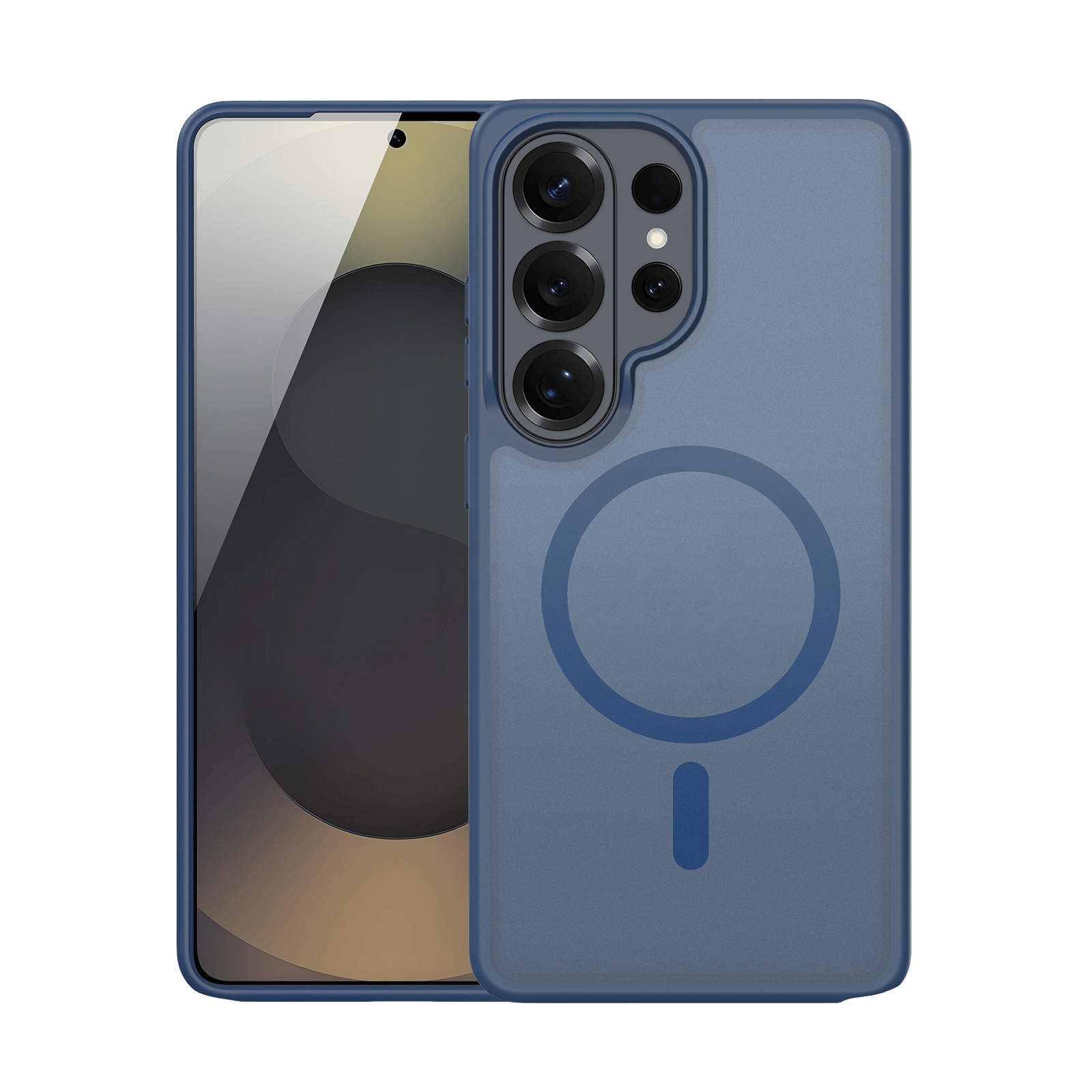 DUX DUCIS Samsung Galaxy S26 Ultra Magnetic Mat Hoesje Blauw