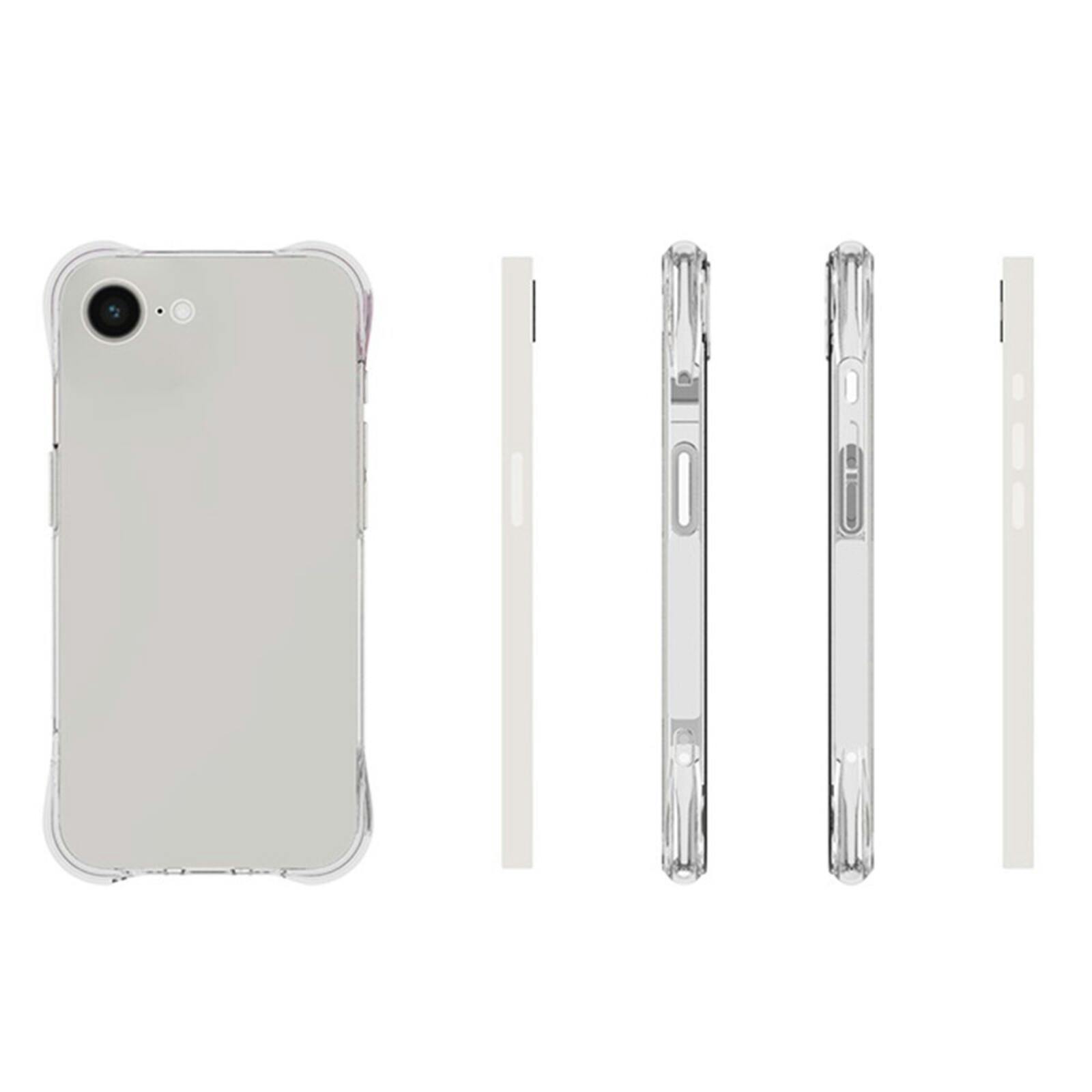 CaseBody Apple iPhone 16e Shockproof Hoesje Transparant