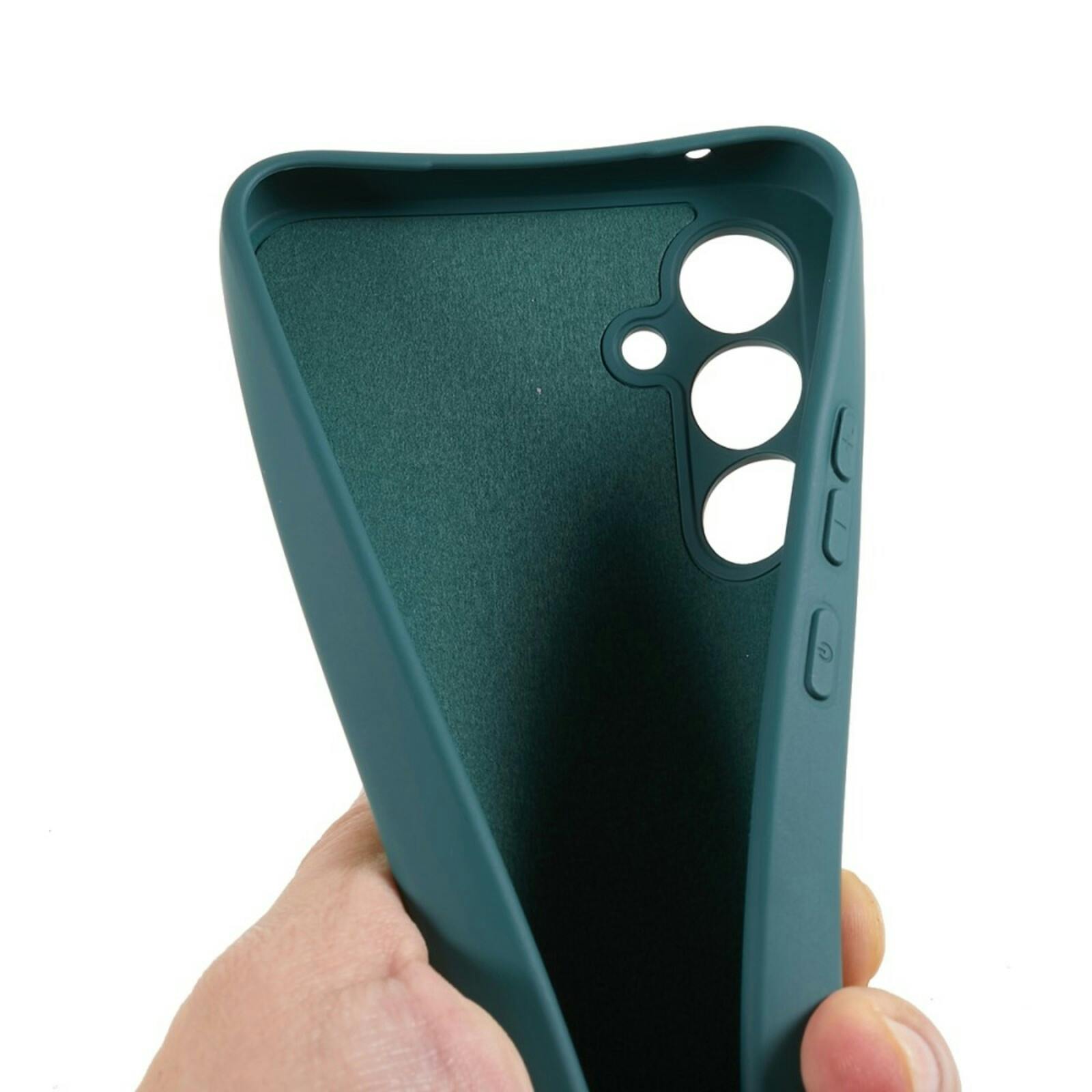 Mocaa Samsung Galaxy A54 Beschermhoesje Groen