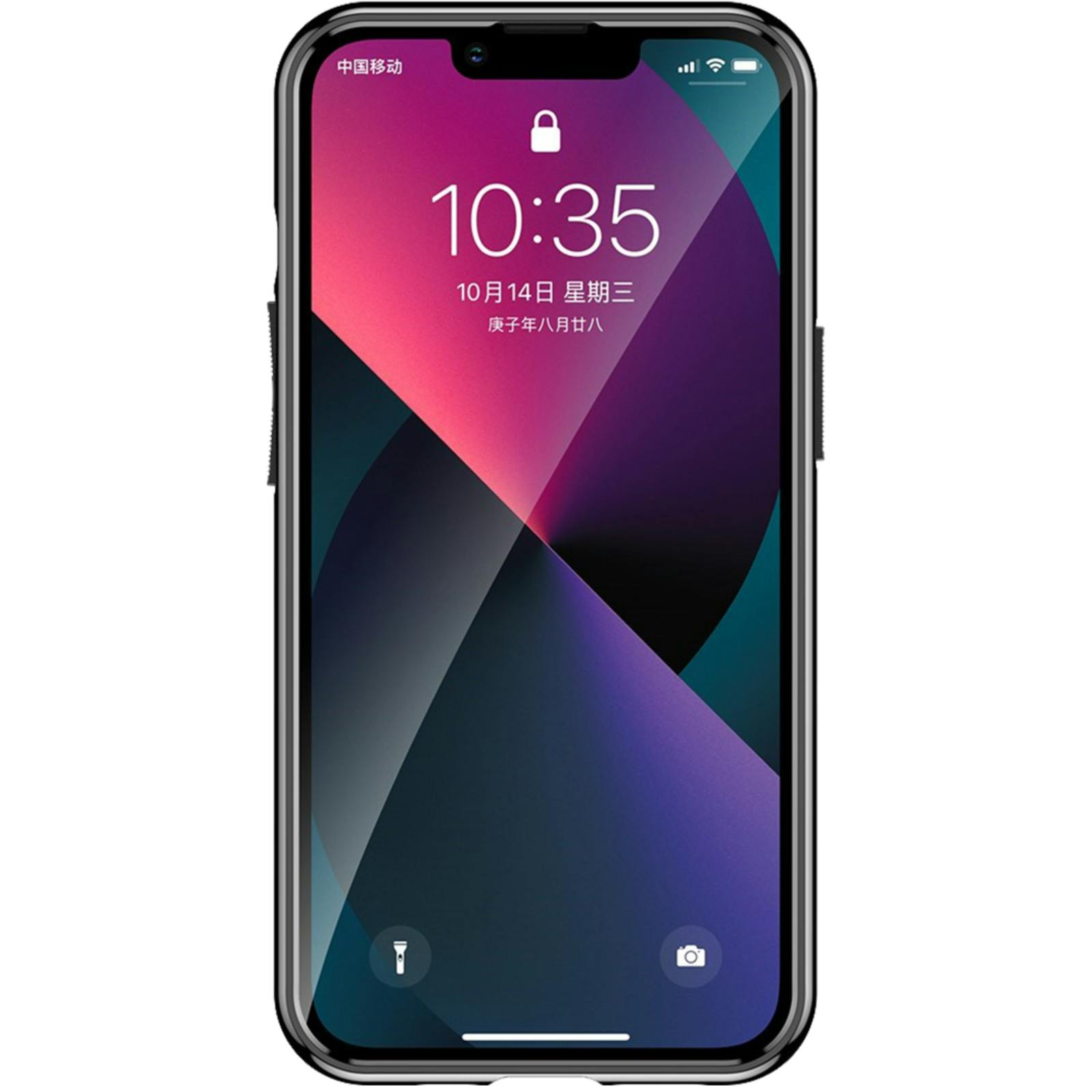 Just in Case iPhone 14 Plus Extra Grip Hoesje Zwart