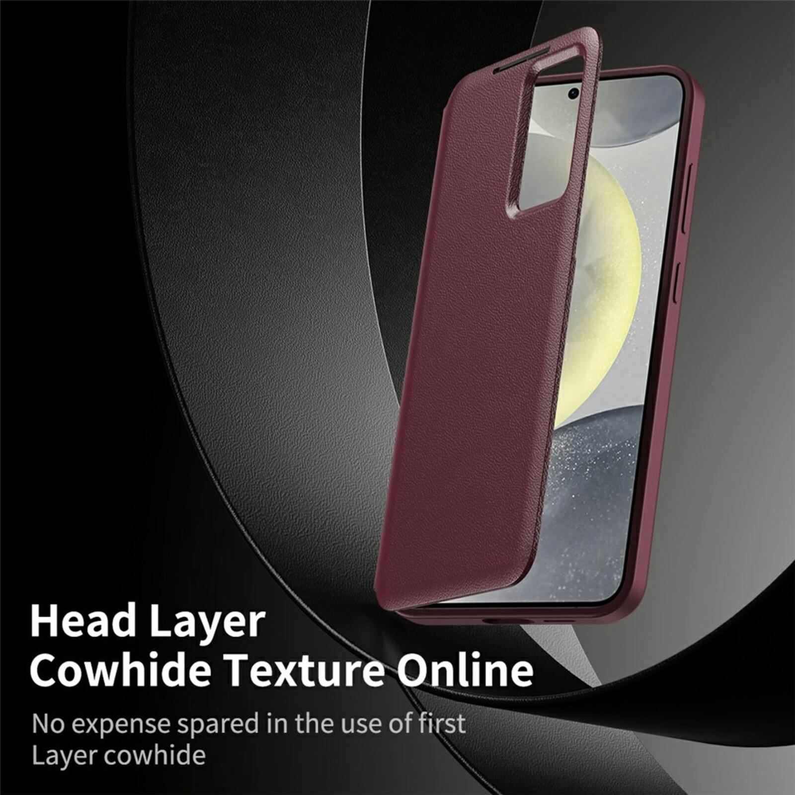 CaseBody Samsung Galaxy A56 Smart Cover Rood