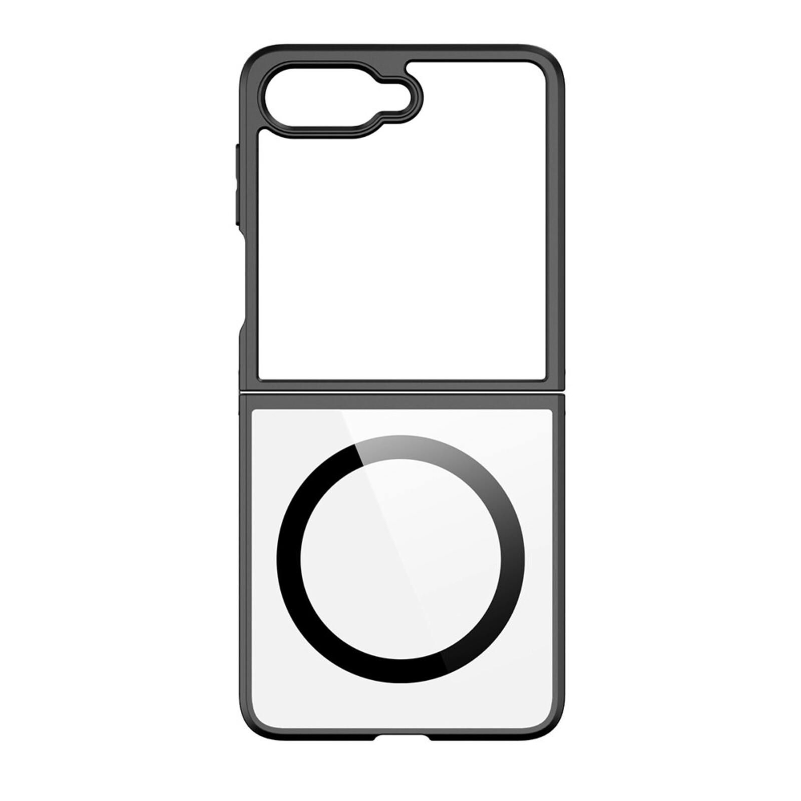 DUX DUCIS Samsung Galaxy Z Flip8 Aimo Series Qi2 Beschermhoesje Zwart