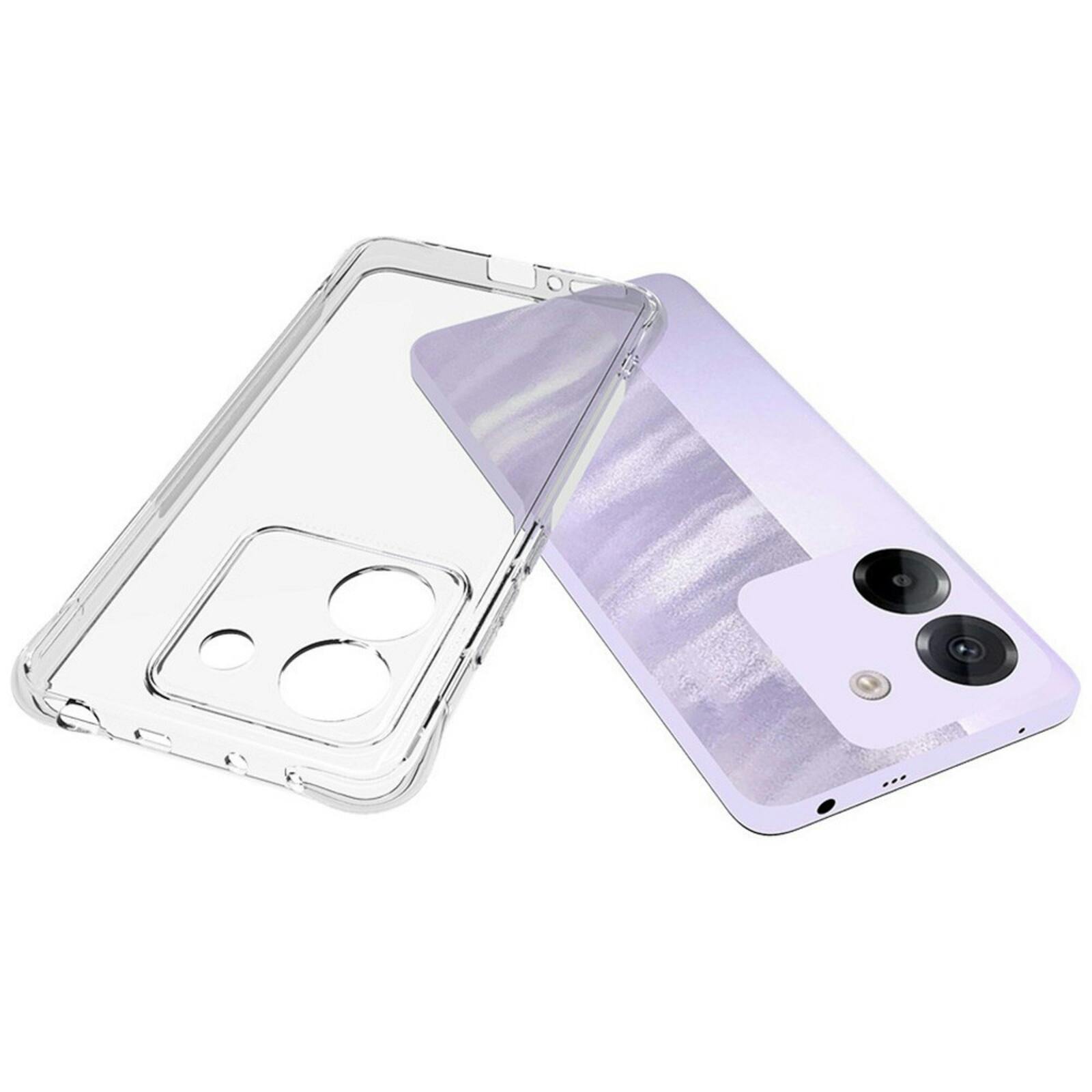 CaseBody POCO M7 Pro 5G Shockproof Hoesje Transparant