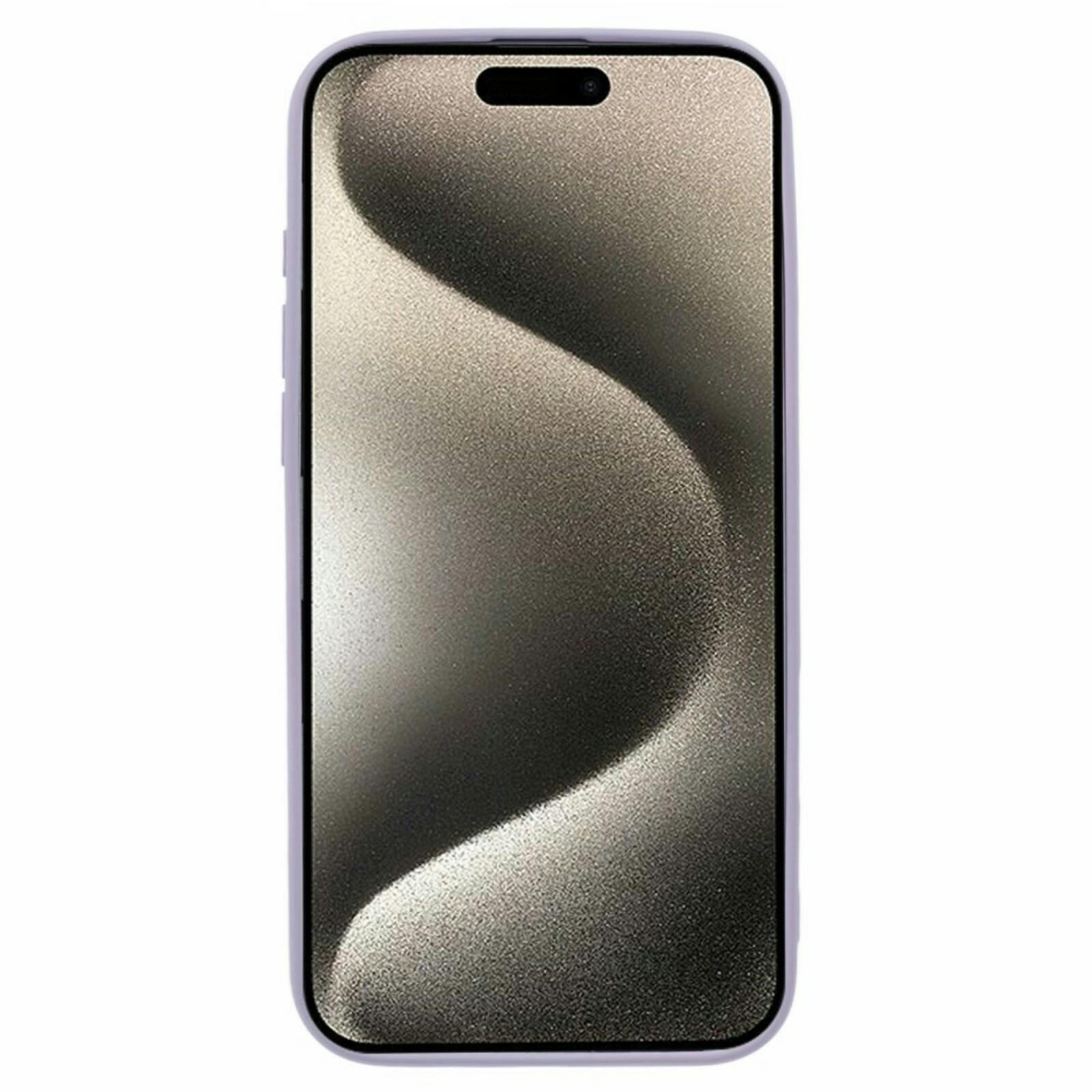 Mocaa Apple iPhone 16 Pro Max Lens Protection Hoesje Paars