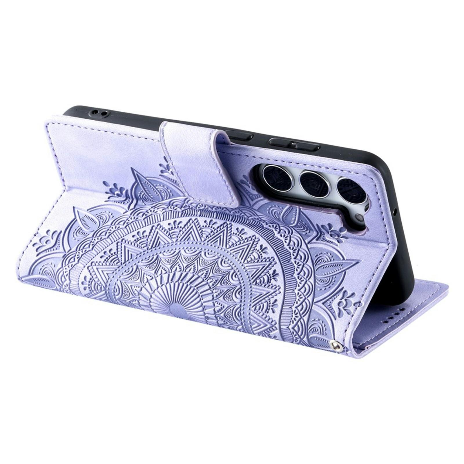 Comfycase Samsung Galaxy S26 Plus Mandala Bookcase Paars